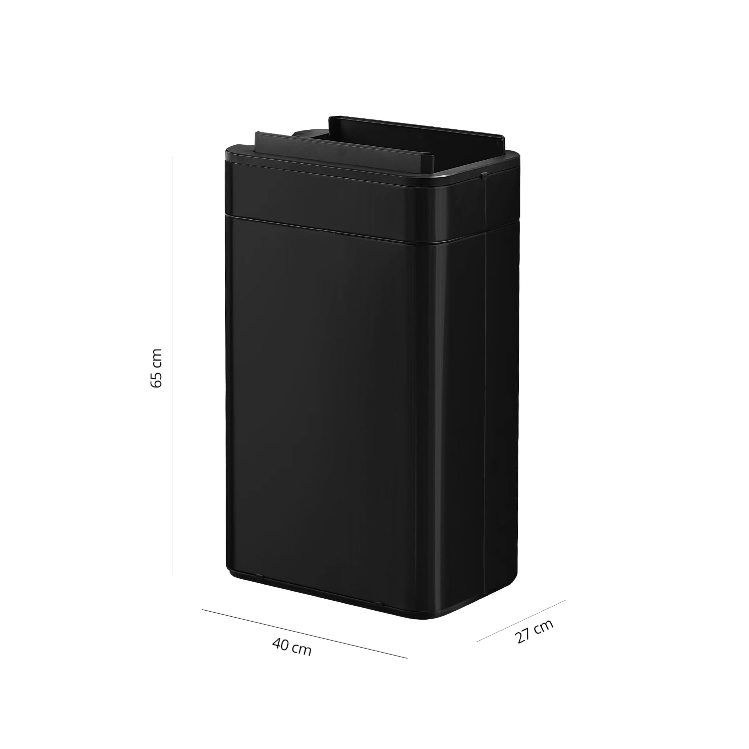 Poubelle Smart Sensor 60l noir