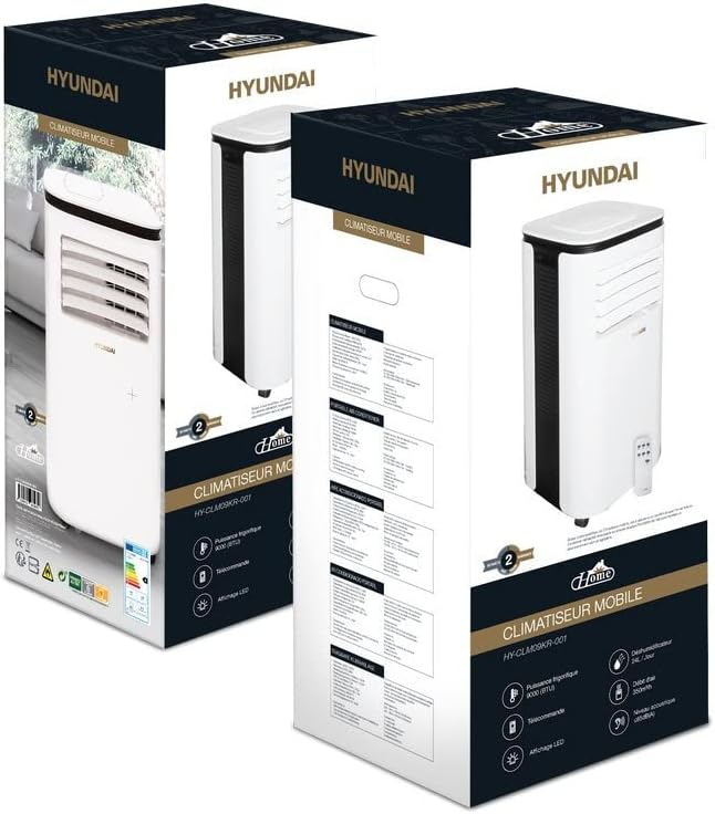 Climatiseur mobile Blanc 9000 BTU Classe A