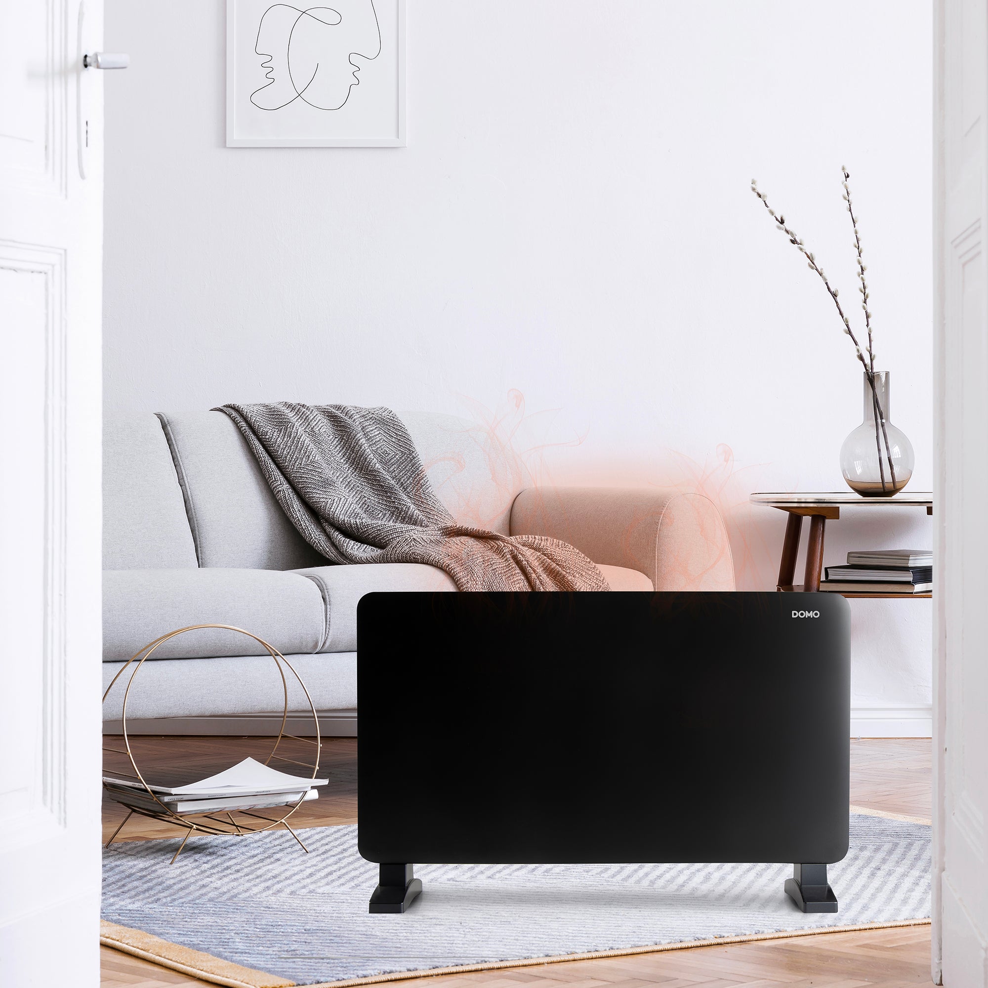 Convecteur de chauffage  Wi-Fi Fonction éco 2000 W