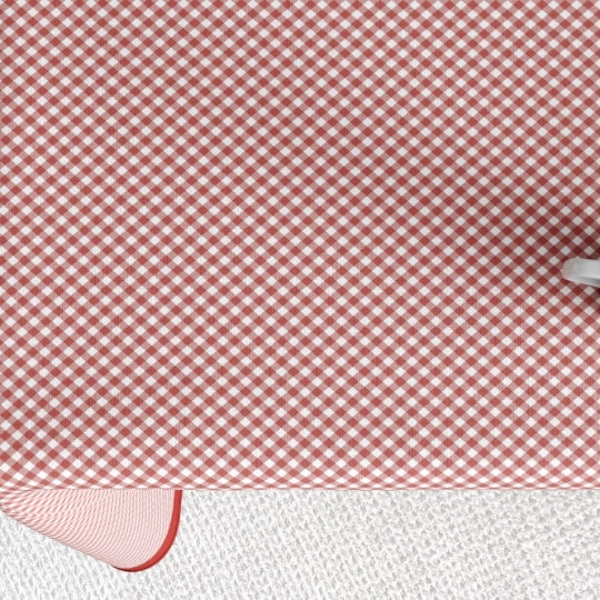 Nappe rectangulaire anti tache - 140x250 cm - Coton - Vicha Brique