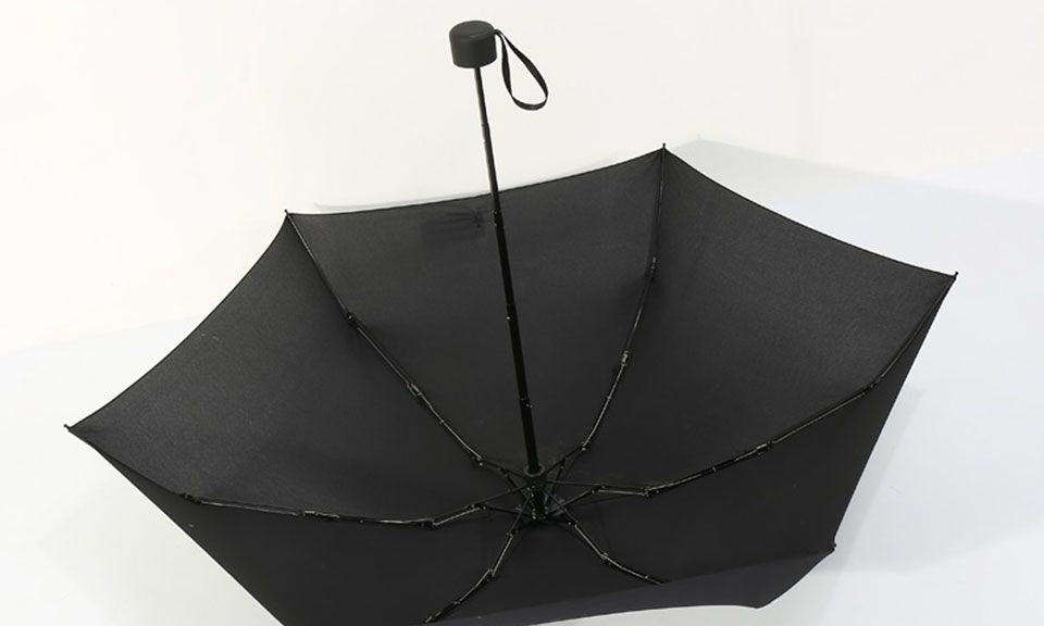 Mini-Parapluie pliable noir