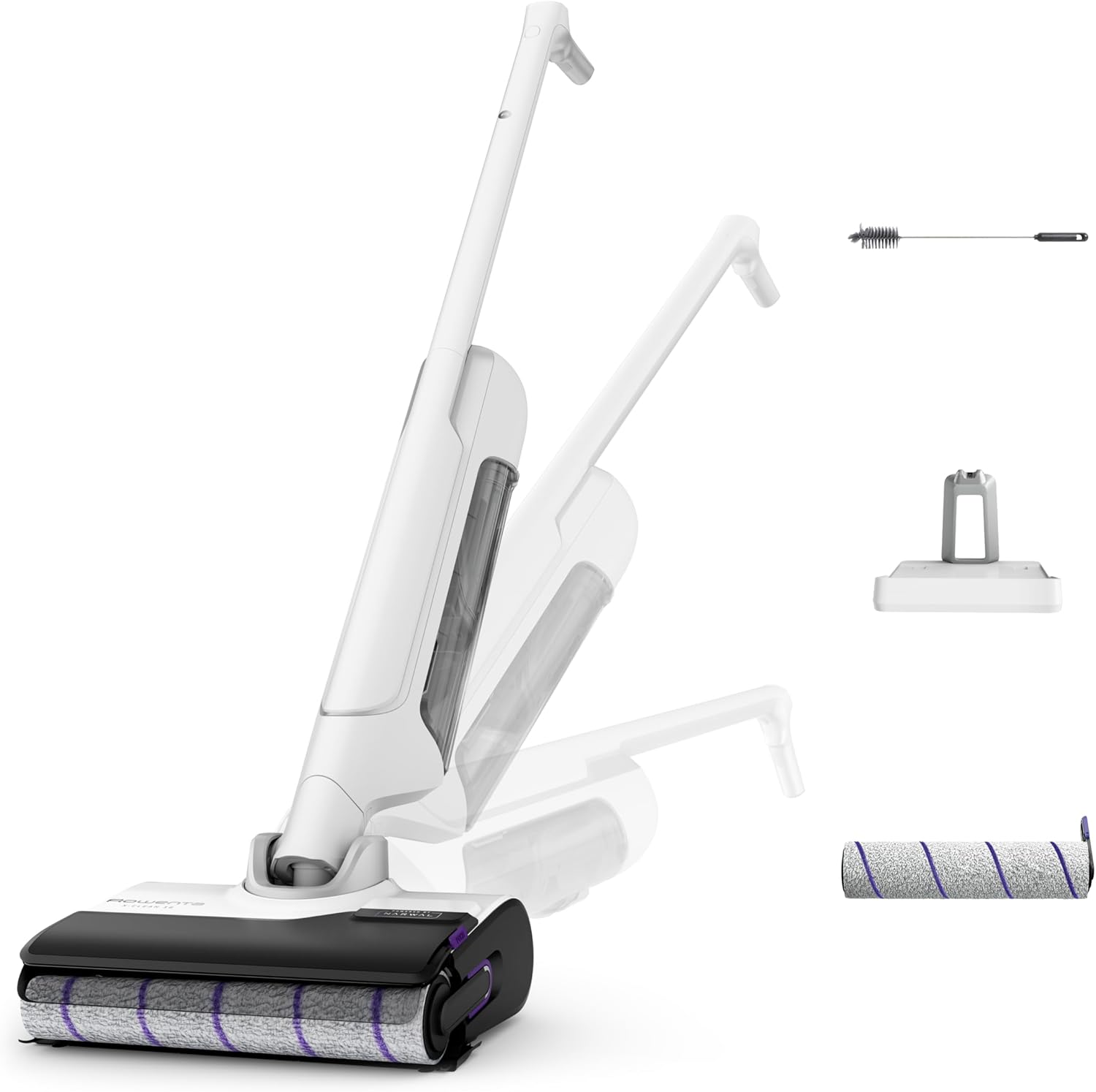 Aspirateur laveur ROWENTA X Clean 10 GZ7035WO + 2 Litres de solution nettoyante