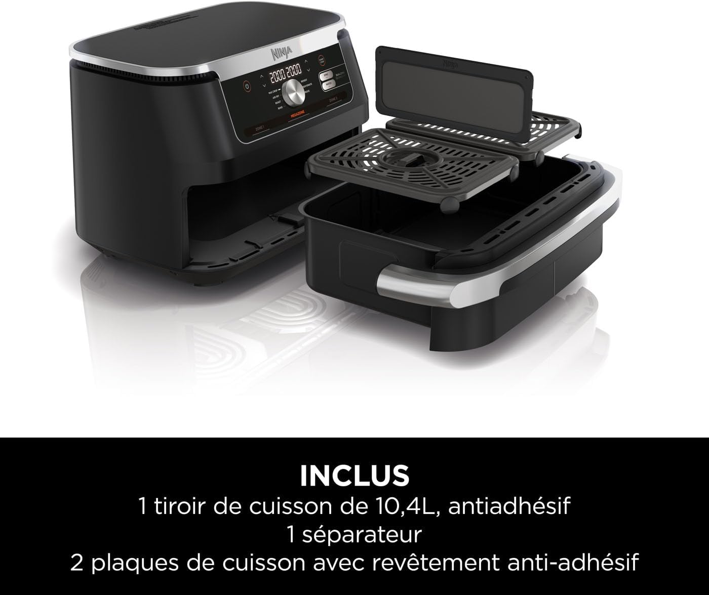 Airfryer Ninja Foodi Flex 7-en-1, 10,4L