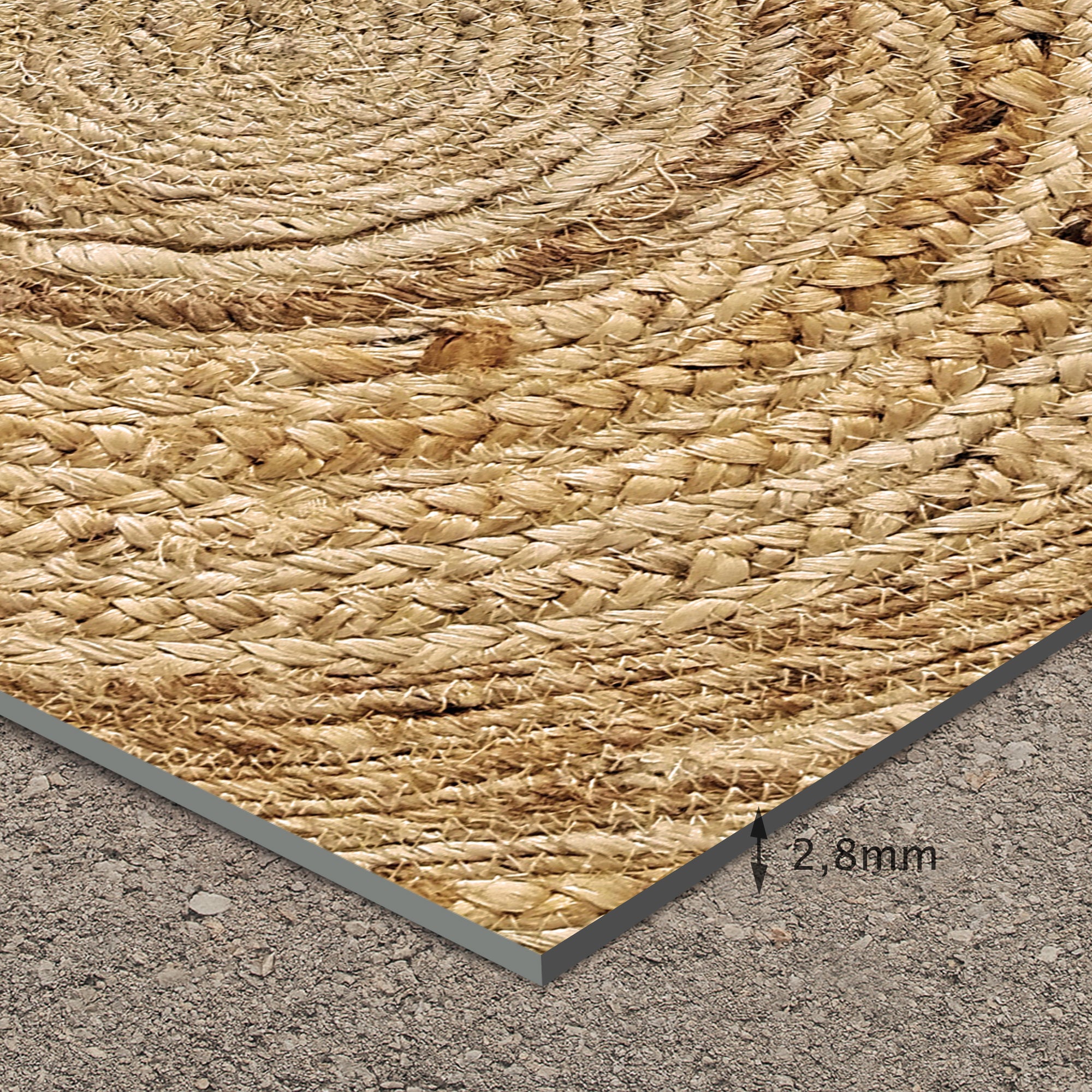 Tapis en pour intérieur / extérieur - Carthagène corail