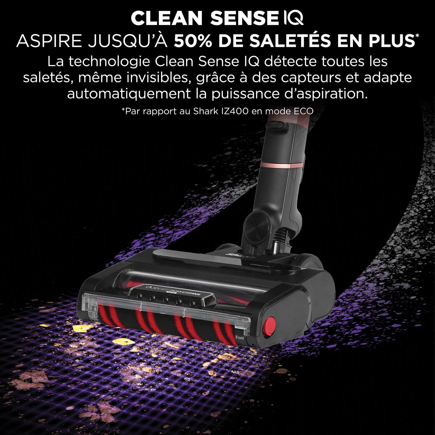 Aspirateur Balai Flexible Sans Fil puissant Shark Stratos IZ400EU