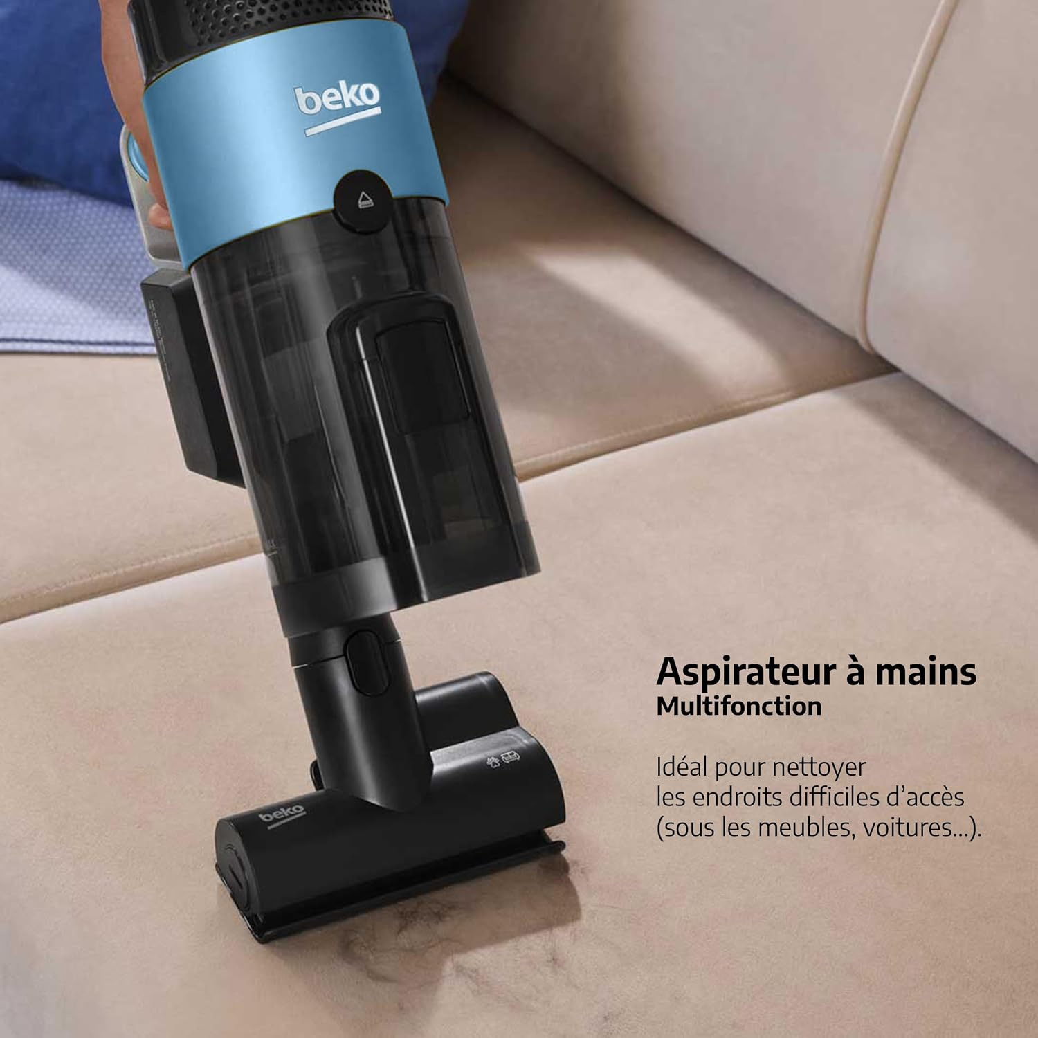 Aspirateur balai sans fil flexible 25.2v