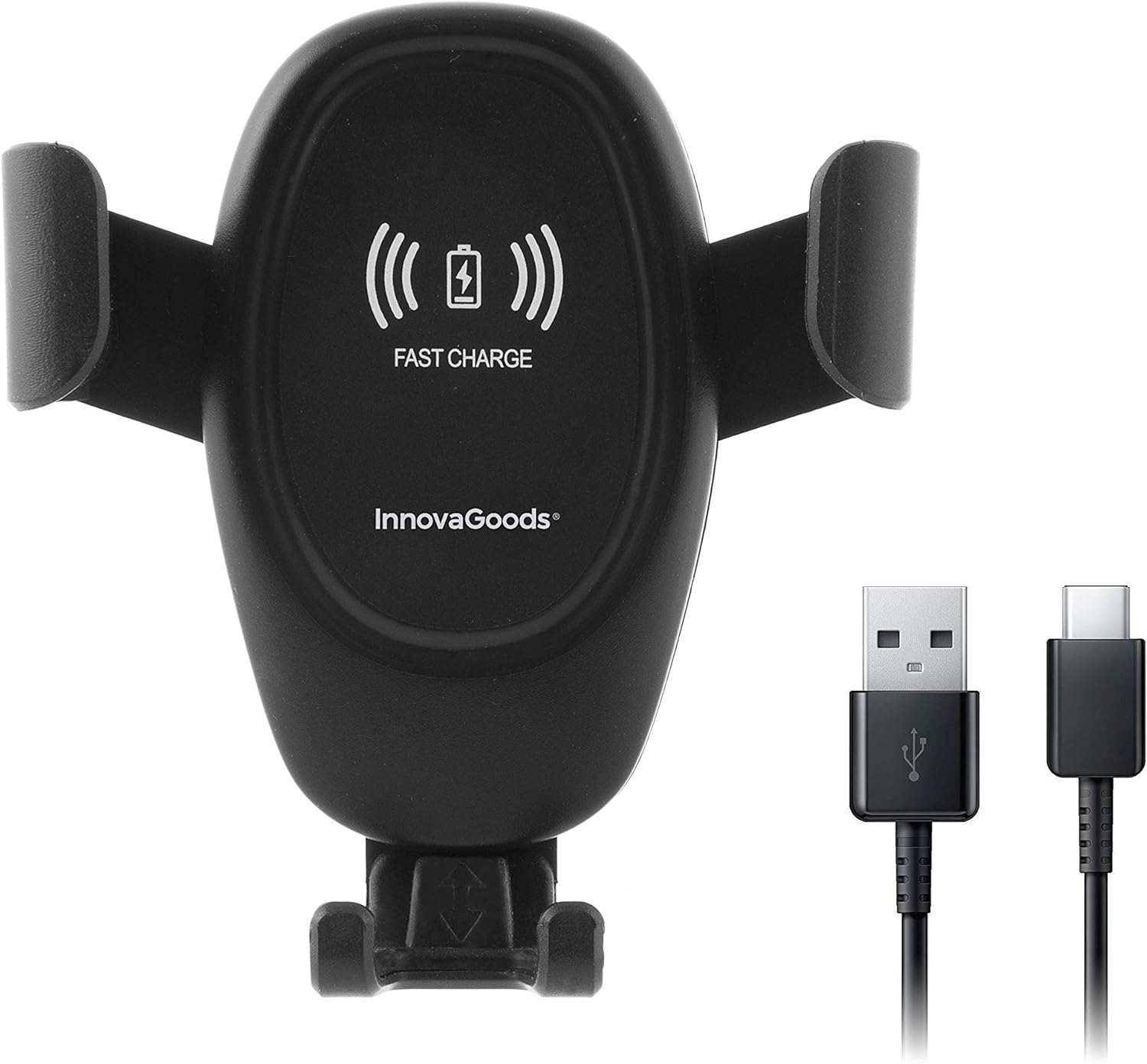 Support pour téléphone portable avec chargeur de voiture sans fil Wolder