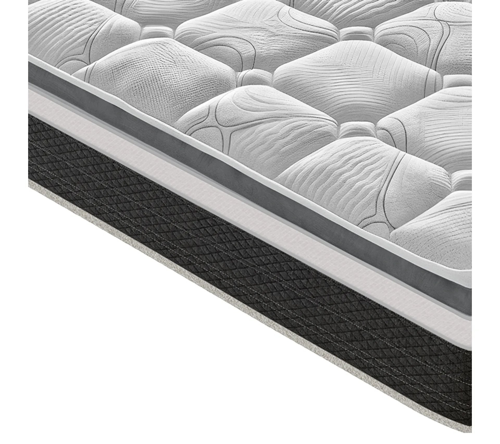Matelas mousse Anna - Accueil mémoire de forme - Epaisseur 20 Cm