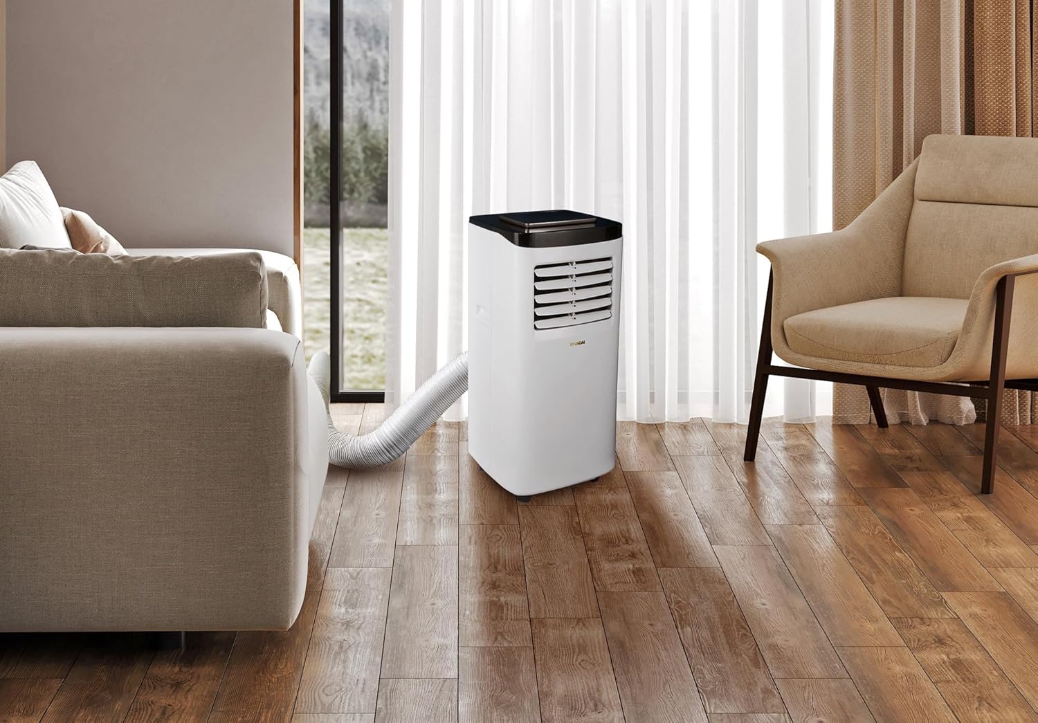 Climatiseur mobile Blanc 7000 BTU Classe A