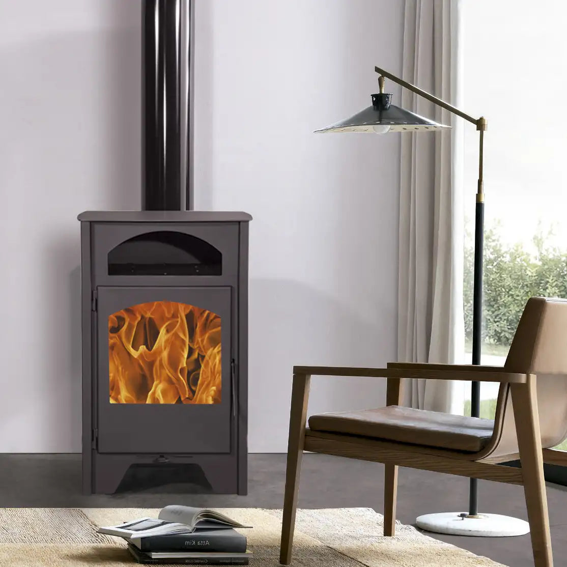Poêle à bois Toulouse - 7,4 kW - 270 m3 - A+