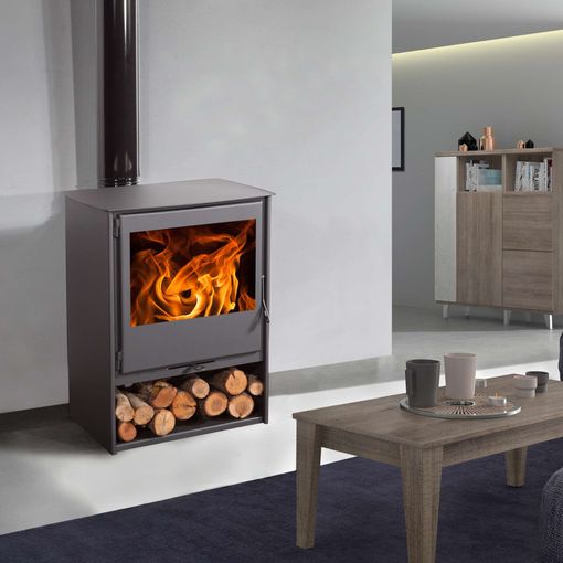Poêle à bois Milan - 8 kW - 290 m3 - A+