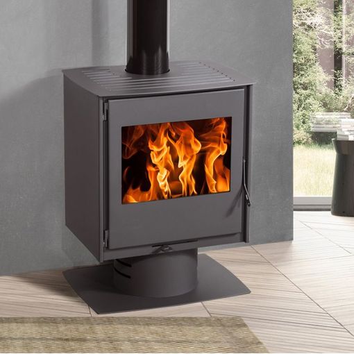 Poêle à bois Toscane - 8 kW - 290 m3 - A+