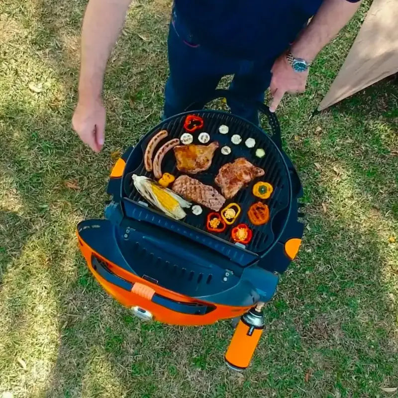Barbecue gaz compact portable O- grill 500 orange