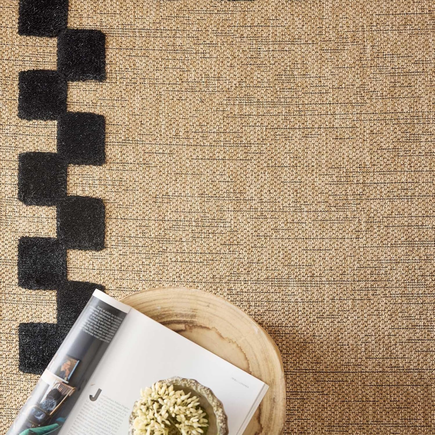 Tapis PALMA noir