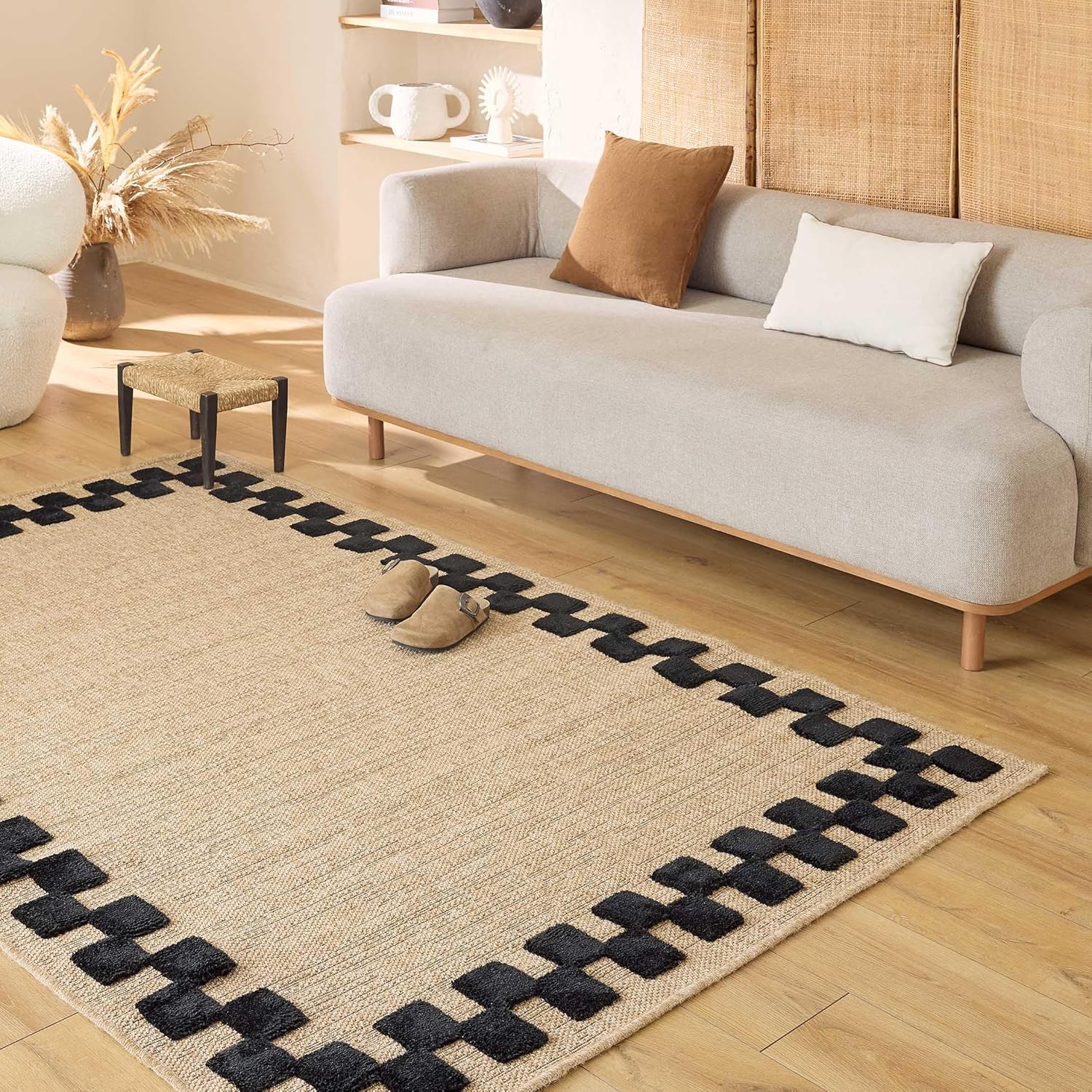 Tapis PALMA noir