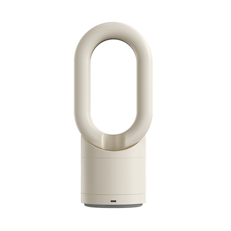 Ventilateur brumisateur sans pales beige