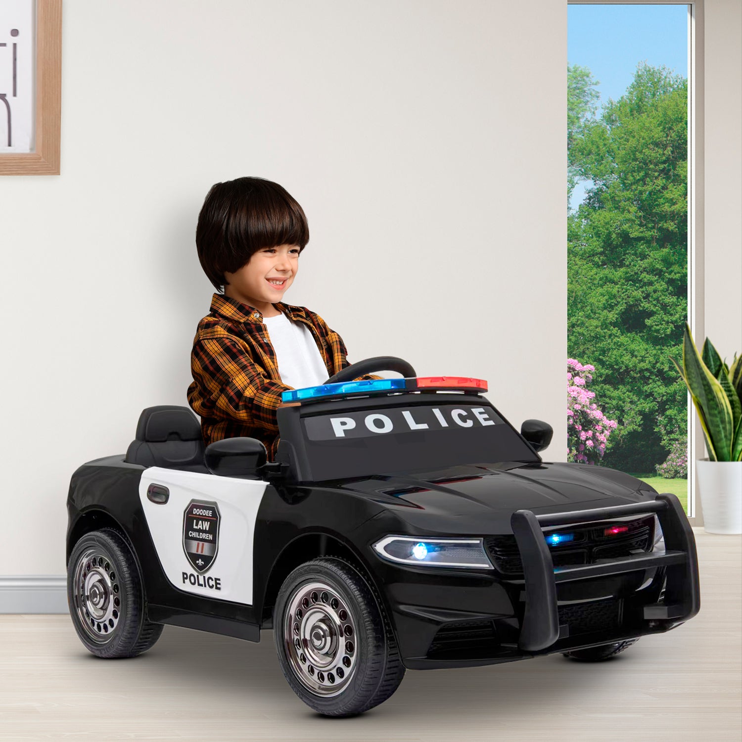 Voiture électrique Police 2