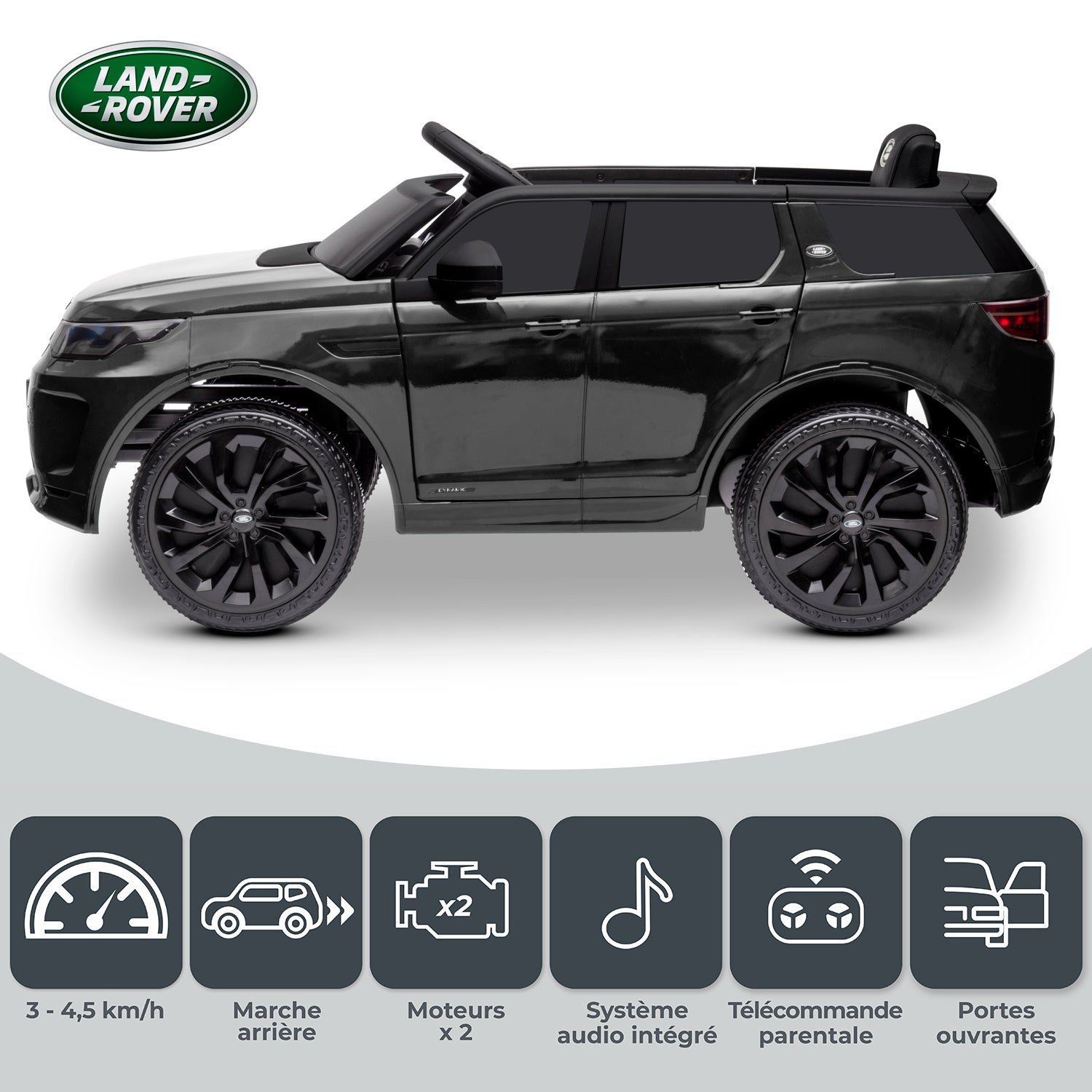 Voiture SUV électrique Land Rover Discovery