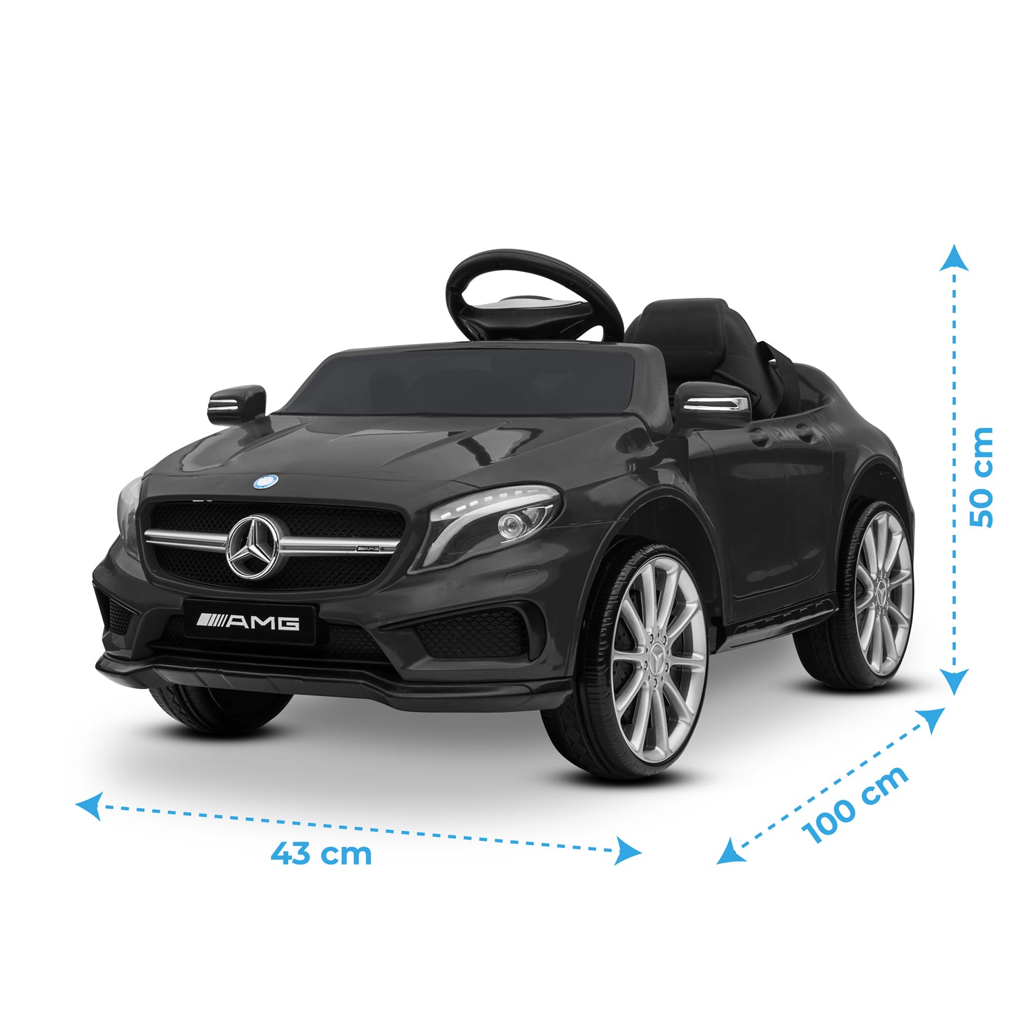 Voiture électrique Mercedes-Benz GLA AMG - Noir