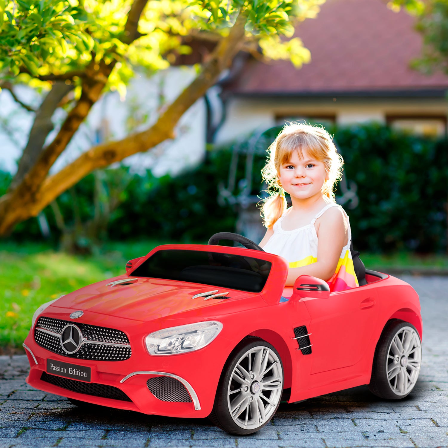 Voiture électrique Mercedes-Benz SL400 - Rouge