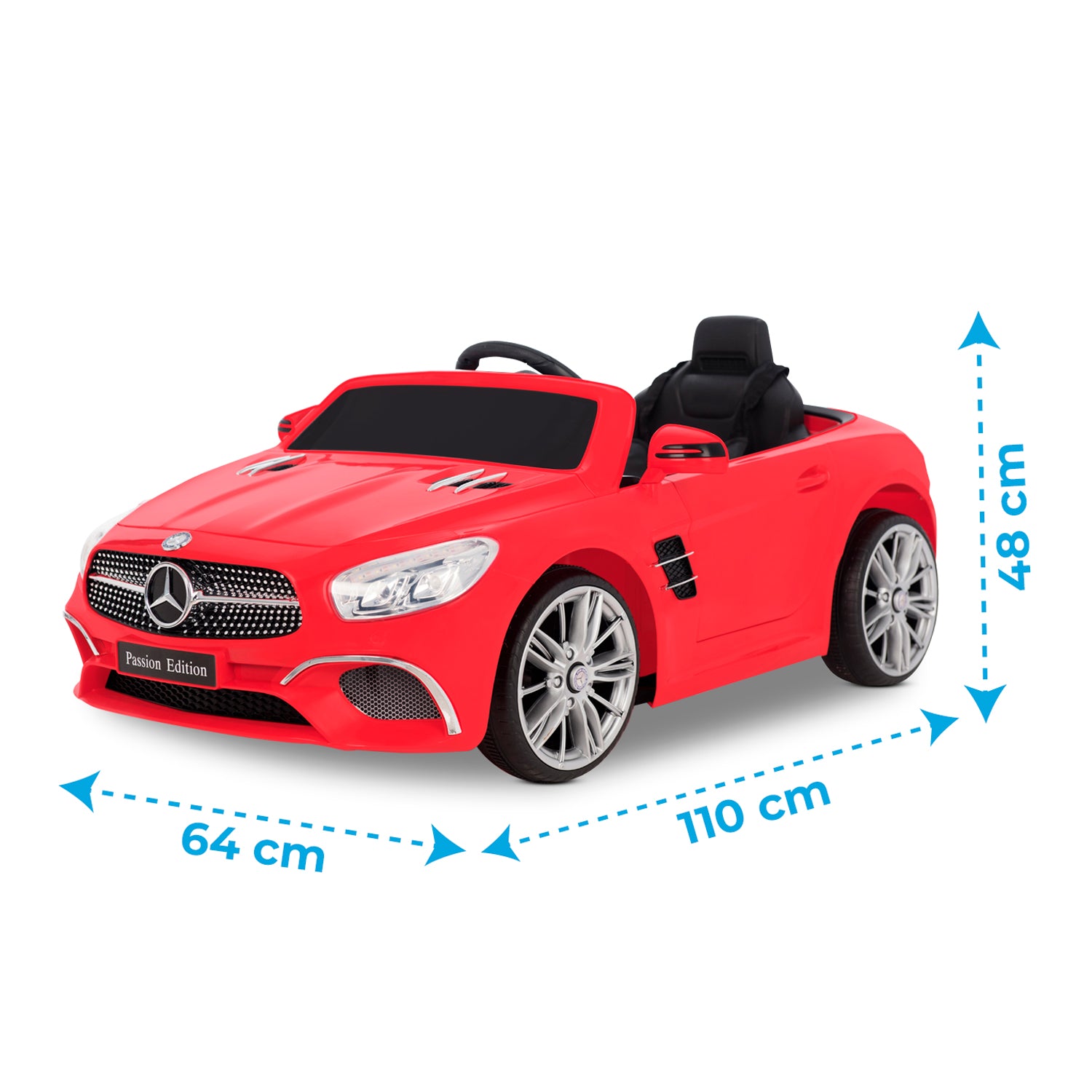 Voiture électrique Mercedes-Benz SL400 - Rouge