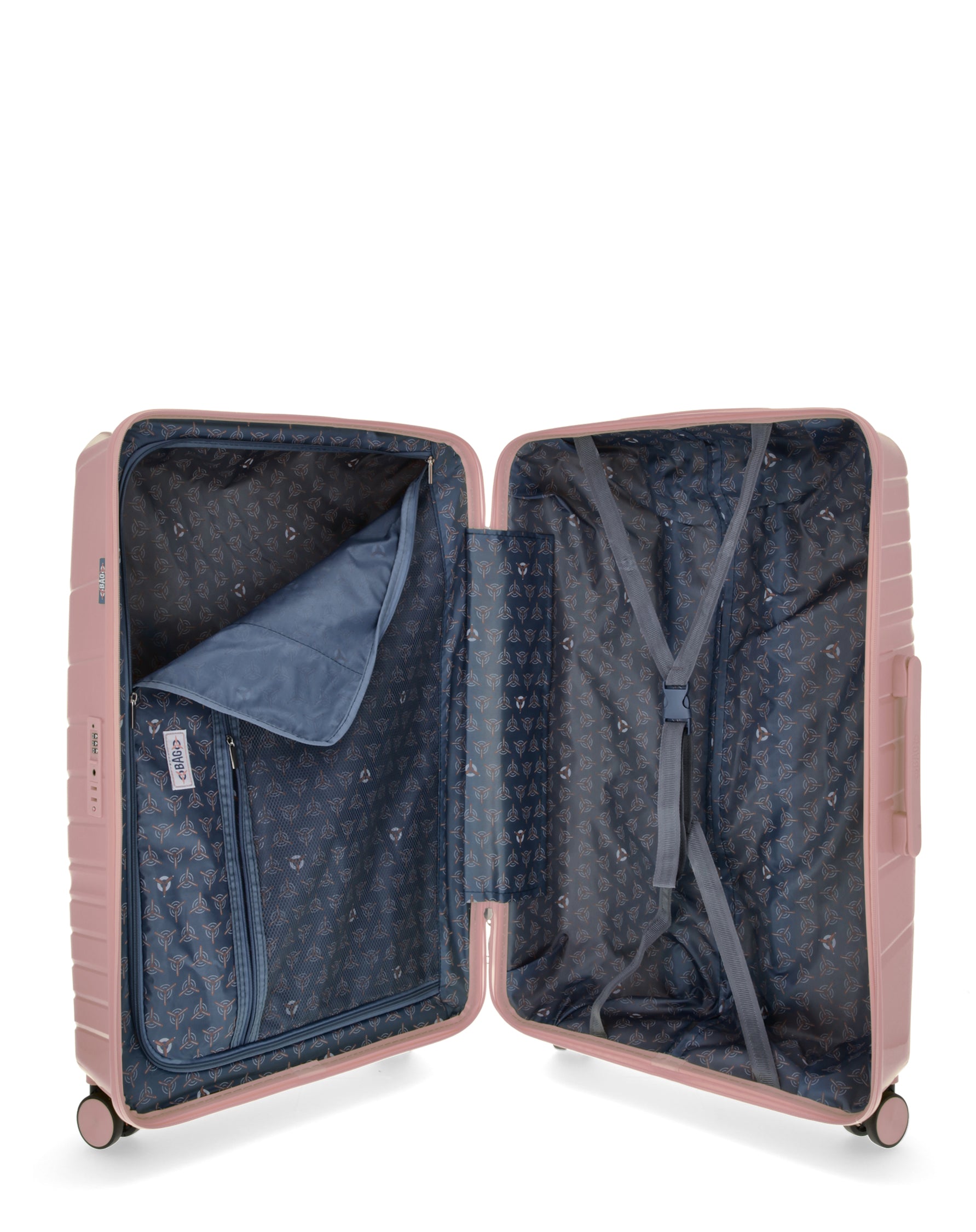 Lot de 3 - Grande valise, week-end et petite valise cabine Lyra