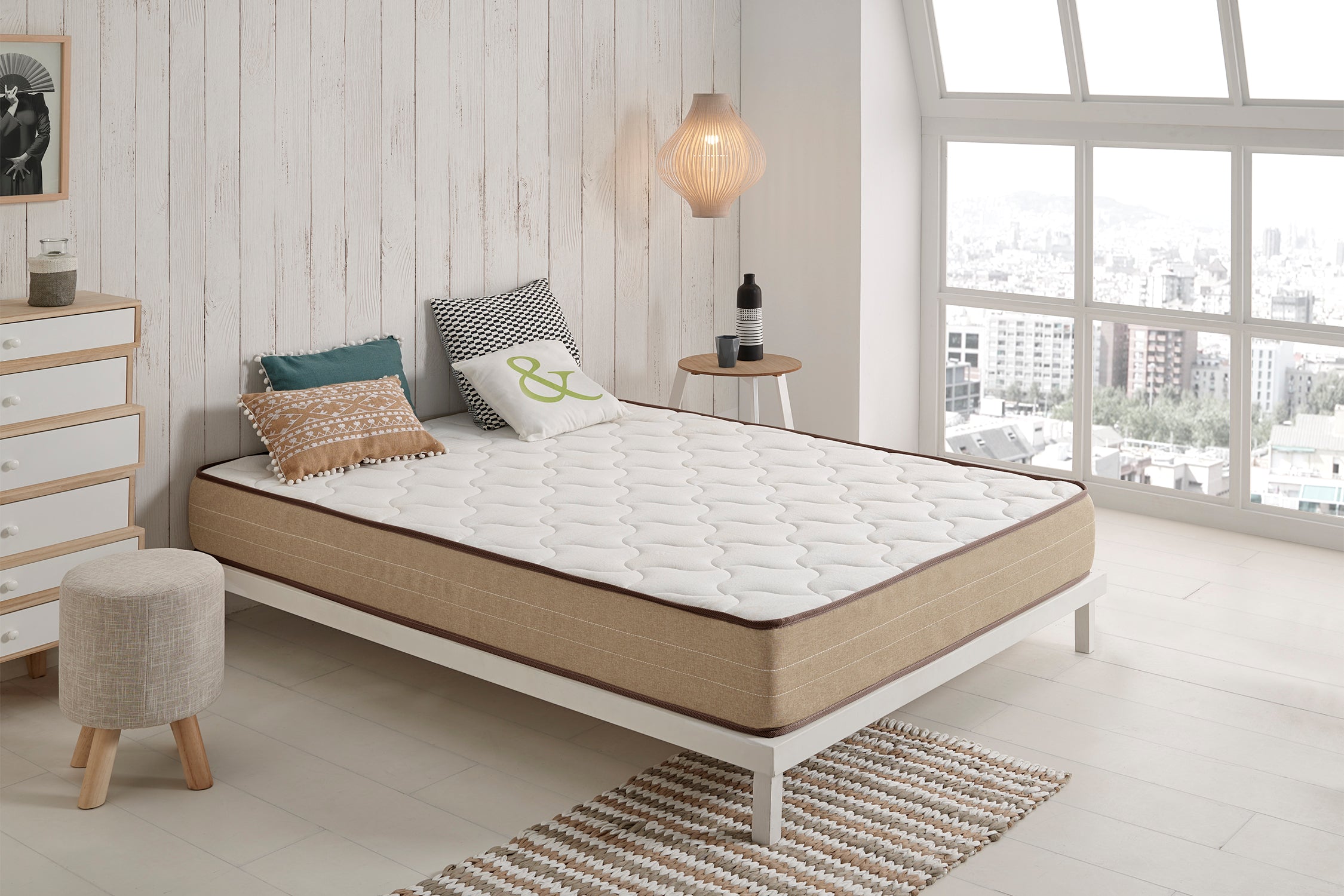 Matelas BAMBOO ECO FRESH 21 cm - Largeur de 90 à 200 cm