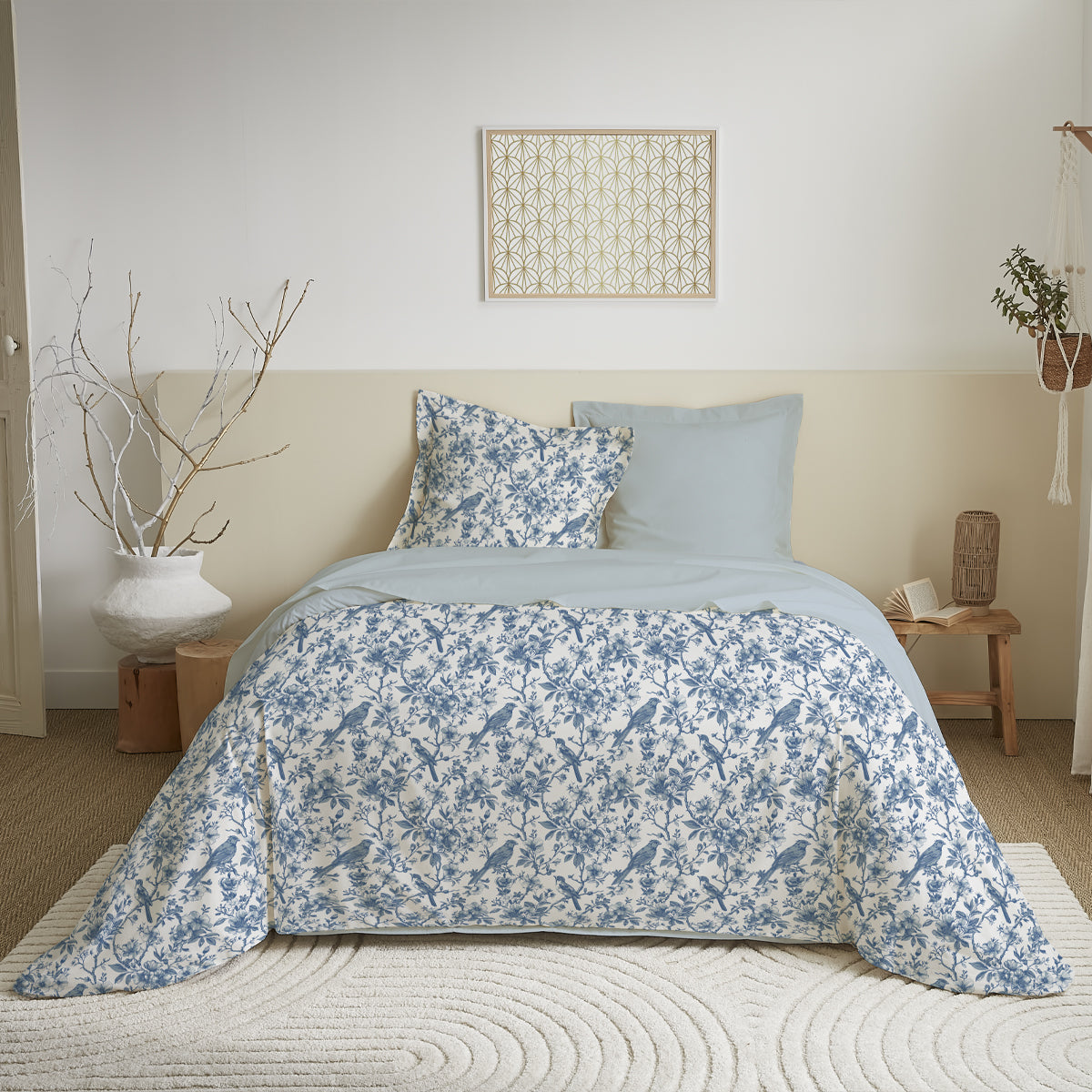 Pack Complet Housse de couette  Imprimé 240 x 220 cm - Drap housse 140 x 190 cm 9 modèles au choix
