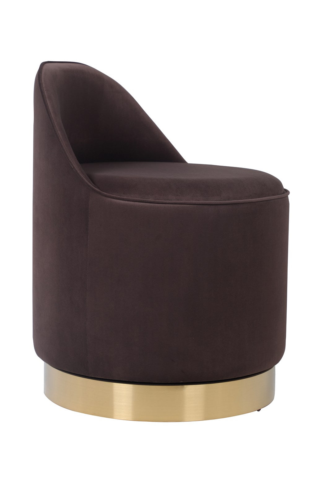 Tabouret pivotant marron - Viktor