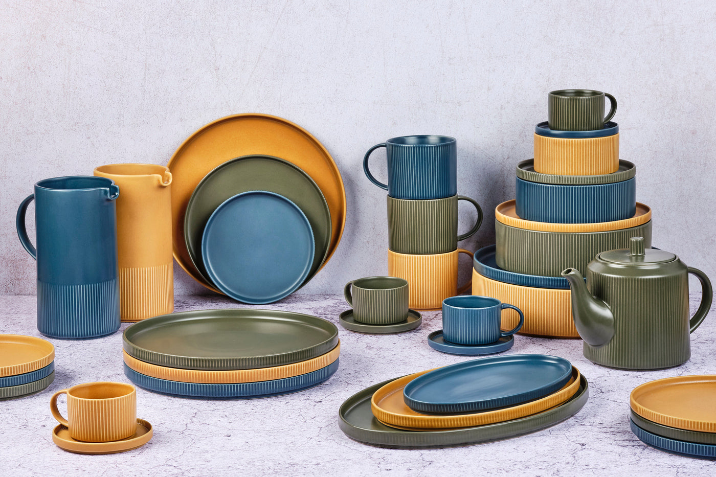 Mug SCANDI 50cl - 4 pièces - Marine