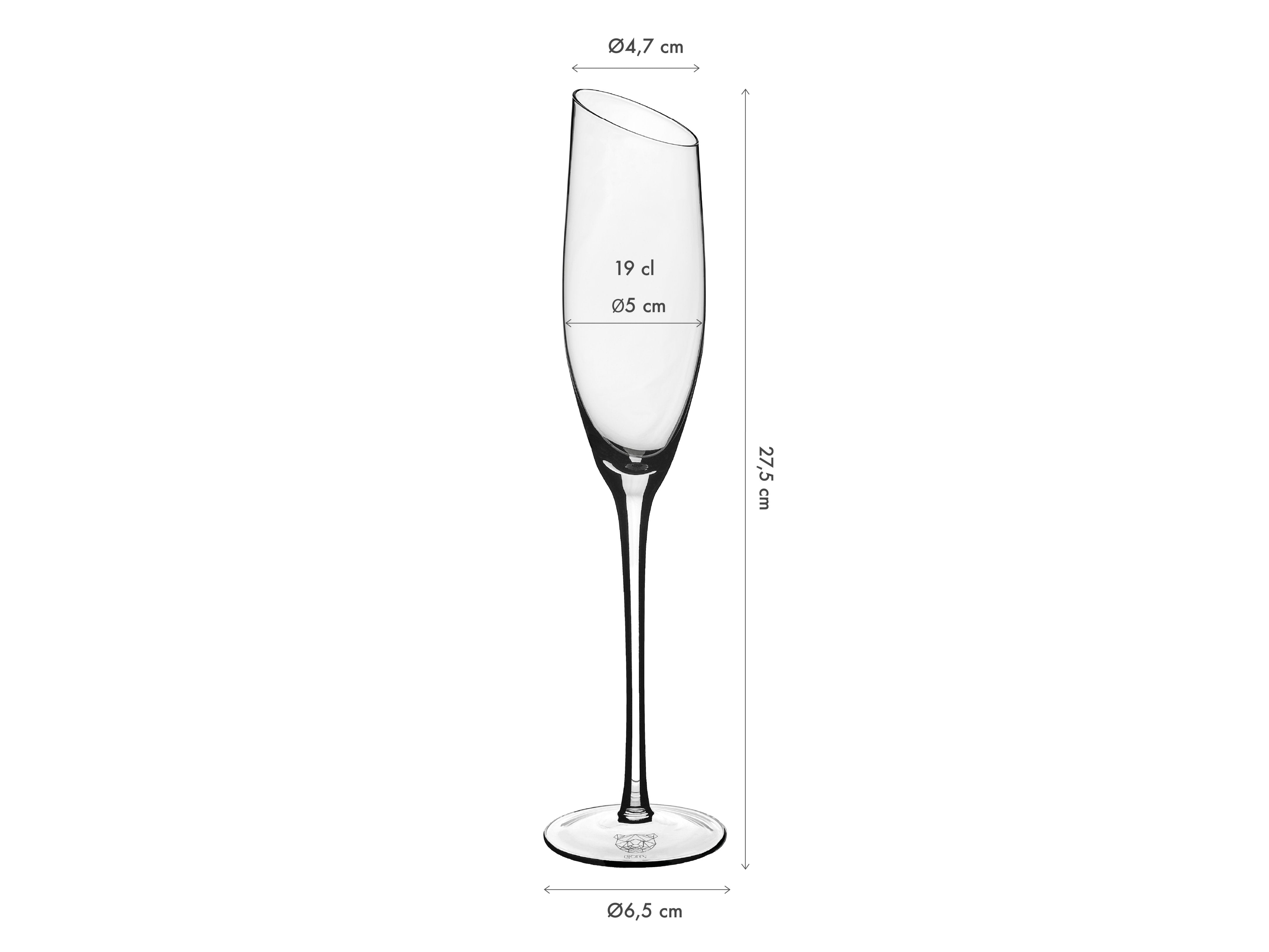 Flûte 19cl SVÄVA - 6 pièces