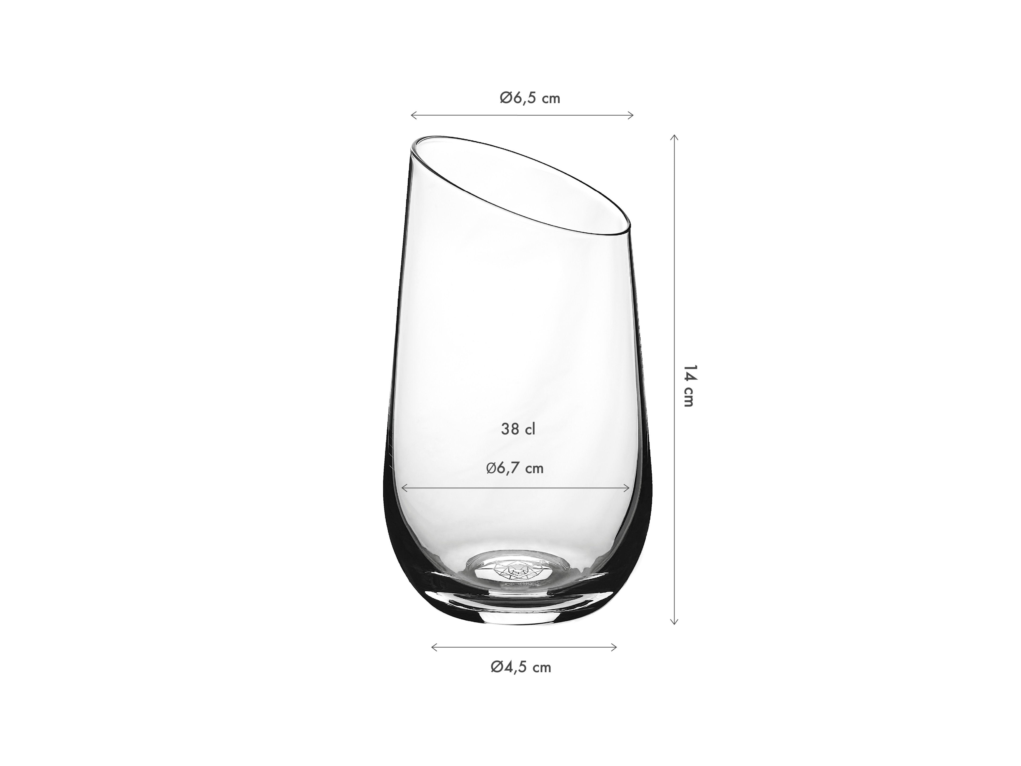 Gobelet 38cl SVÄVA - 6 pièces
