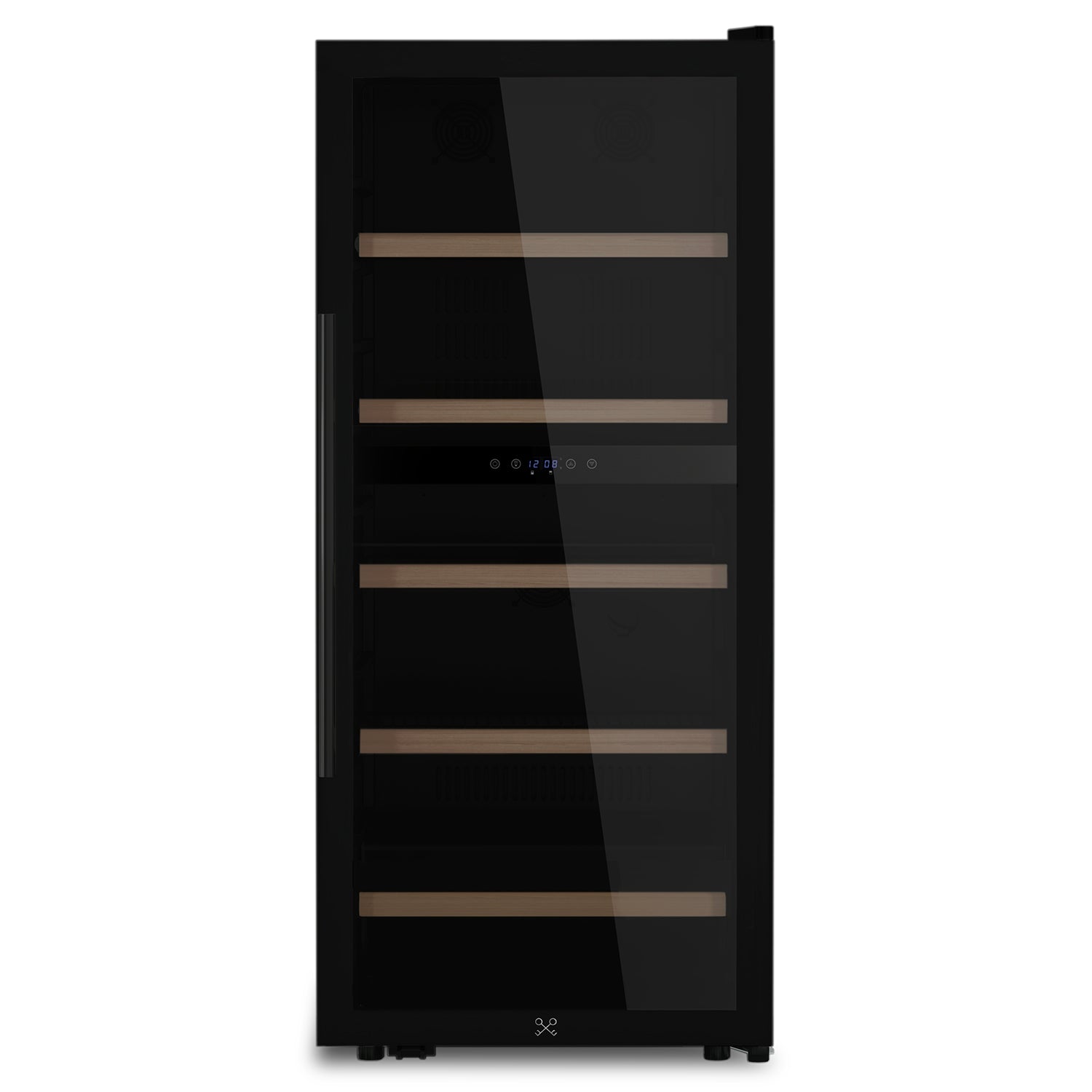 Cave à vin Dual zone 91 bouteilles pose libre noire