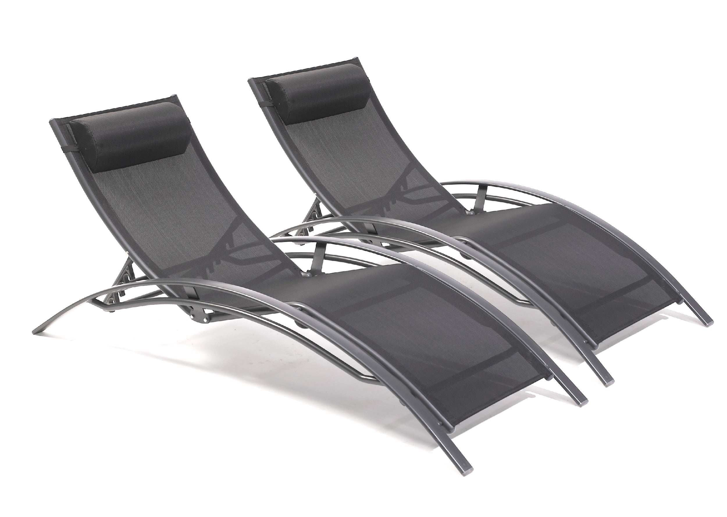 2 bains de soleil CL76-NM empilables