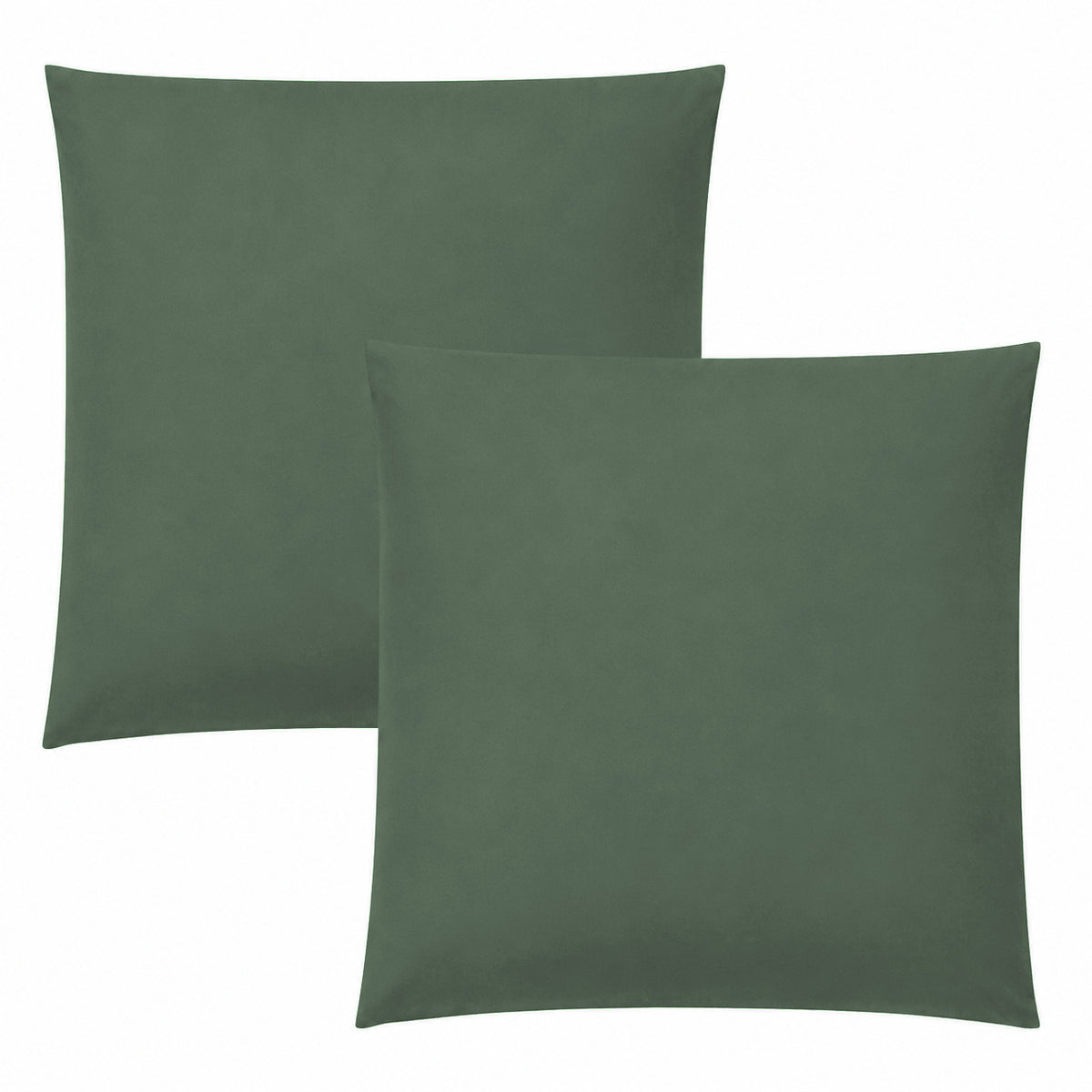 Lot de 2 Taies d'oreiller "Duo Protect" imperméable 100% Coton 57 fils/cm² 63 x 63 cm Romarin