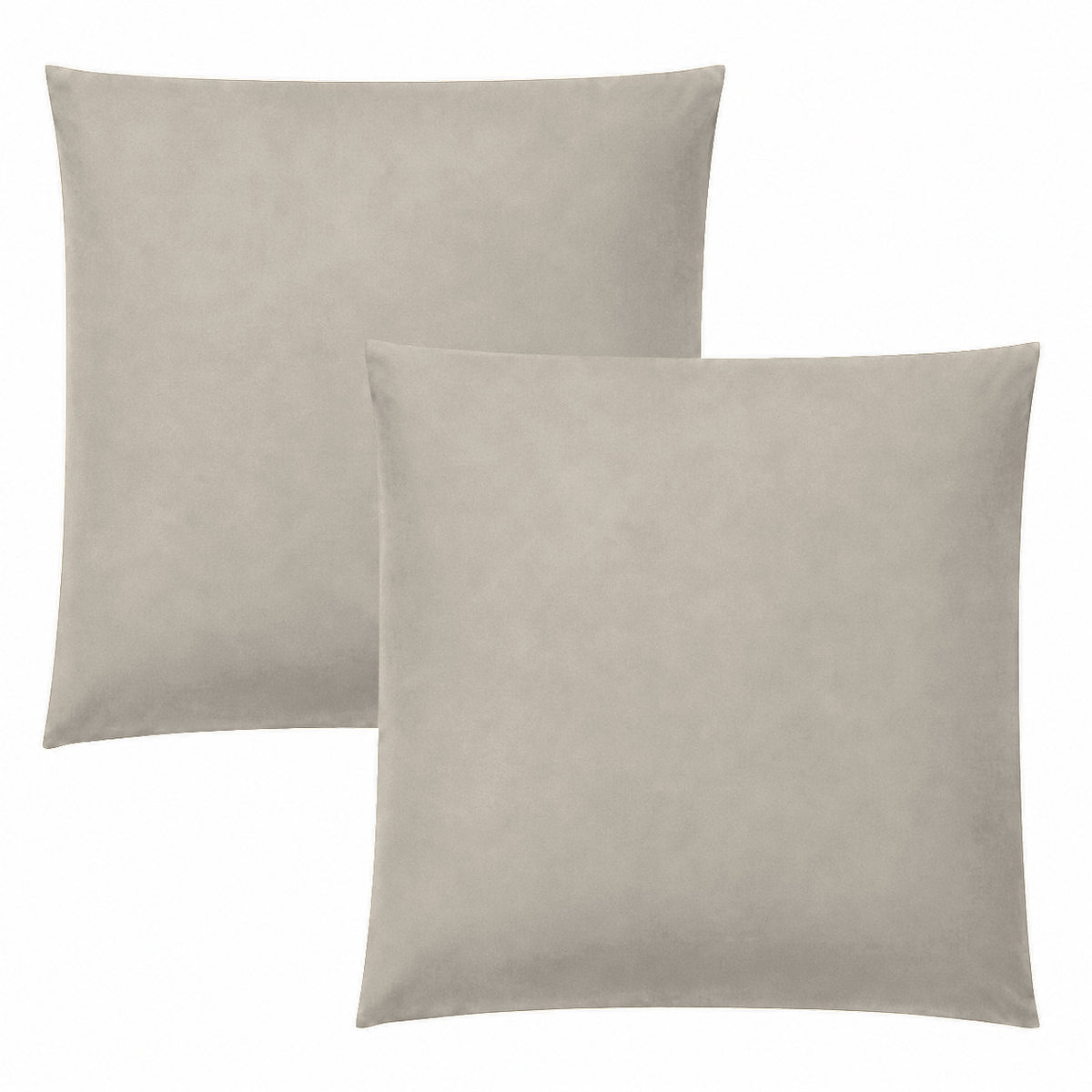 Lot de 2 Taies d'oreiller "Duo Protect" imperméable 100% Coton 57 fils/cm² 63 x 63 cm Sable