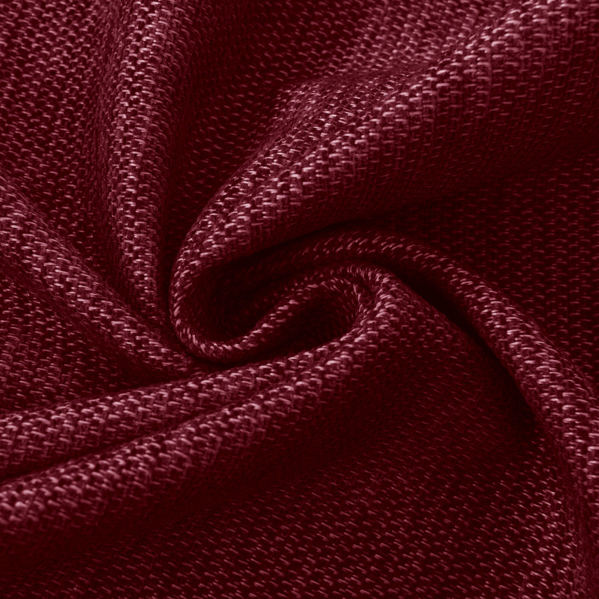Rideau occultant phonique et thermique doublé polaire 140 x 240 cm "Arctica" 100% opaque Lie De Vin
