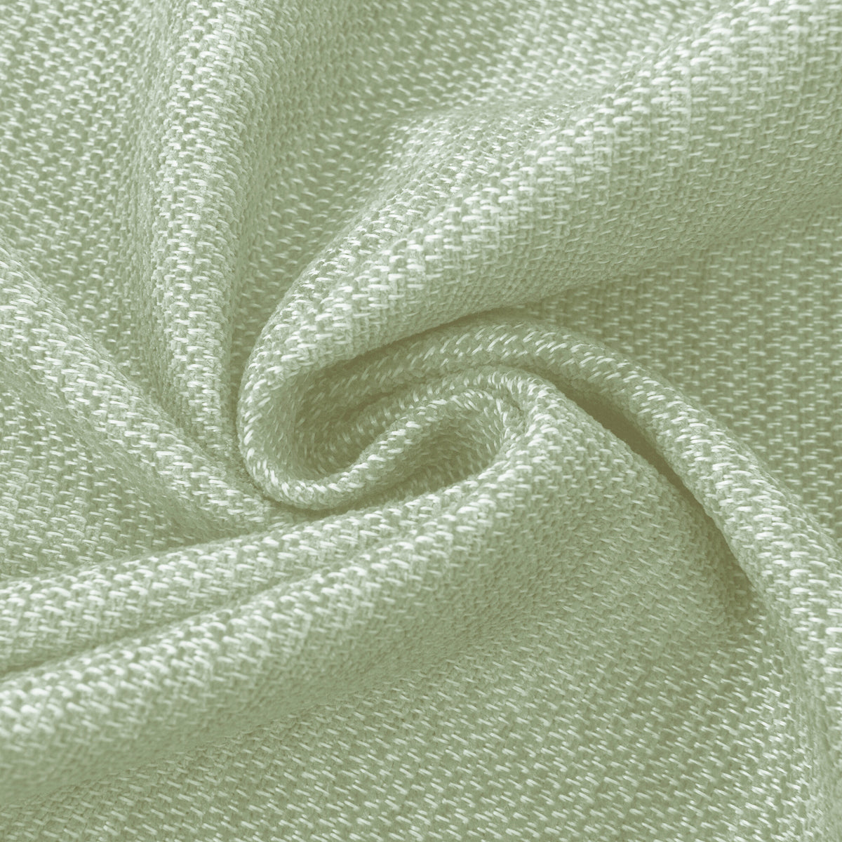 Rideau occultant phonique et thermique doublé polaire 140 x 240 cm "Arctica" 100% opaque Menthe