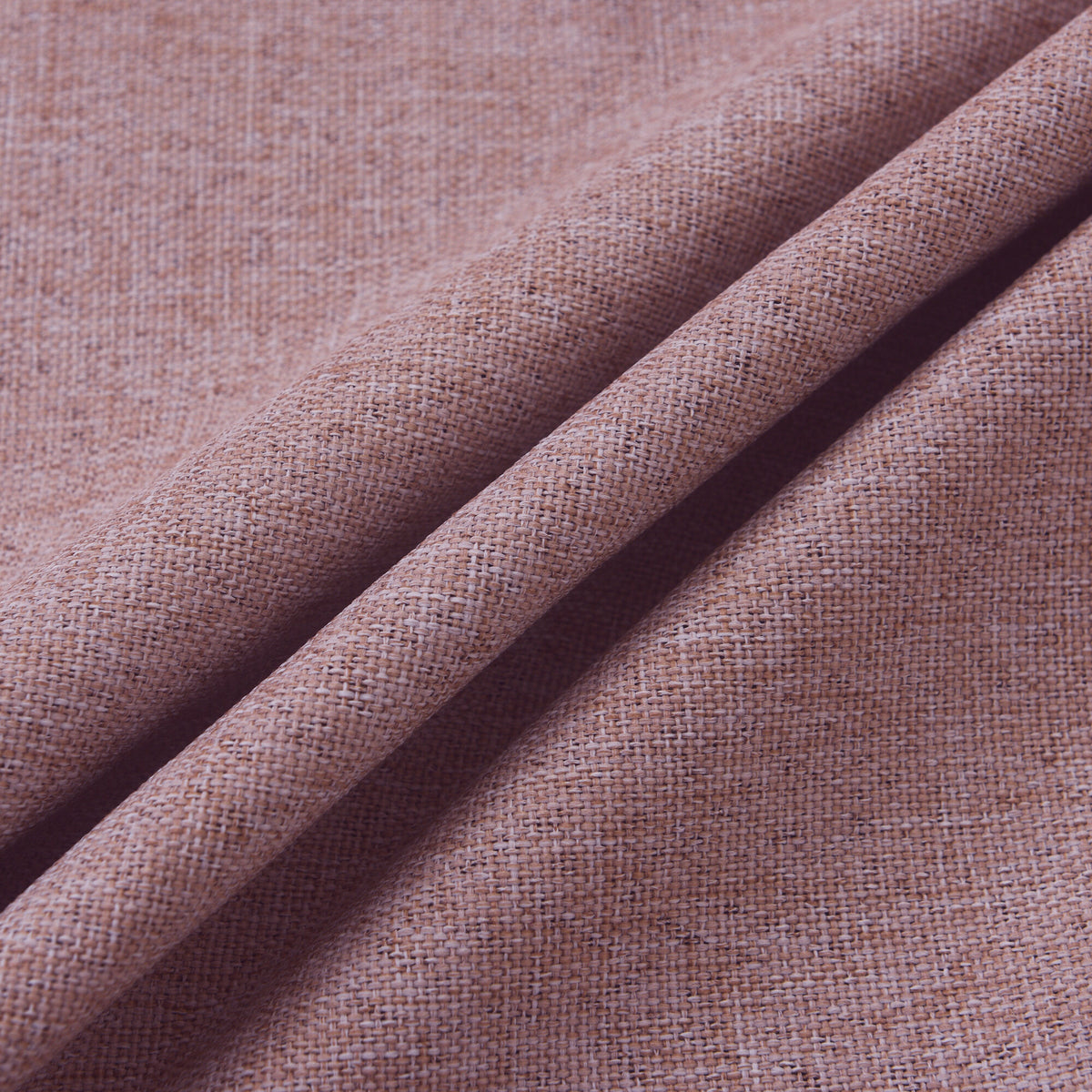 Rideau 100% occultant + 8 œillets 140 x 240 cm Polyester chambray "Cocooning" Lavande