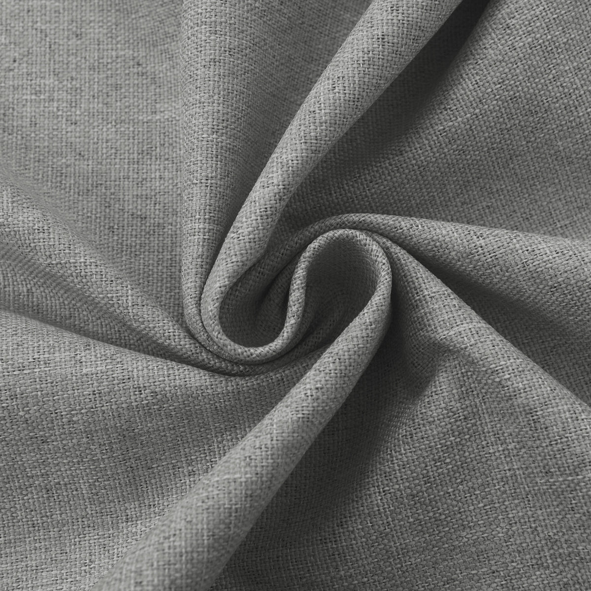 Rideau 100% occultant + 8 œillets 140 x 240 cm Polyester chambray "Cocooning" Perle