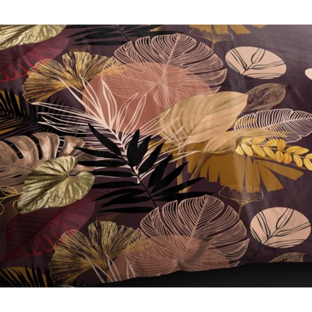 Parure de couette 3 pièces "Louna" 260 x 240 cm Palm Chic
