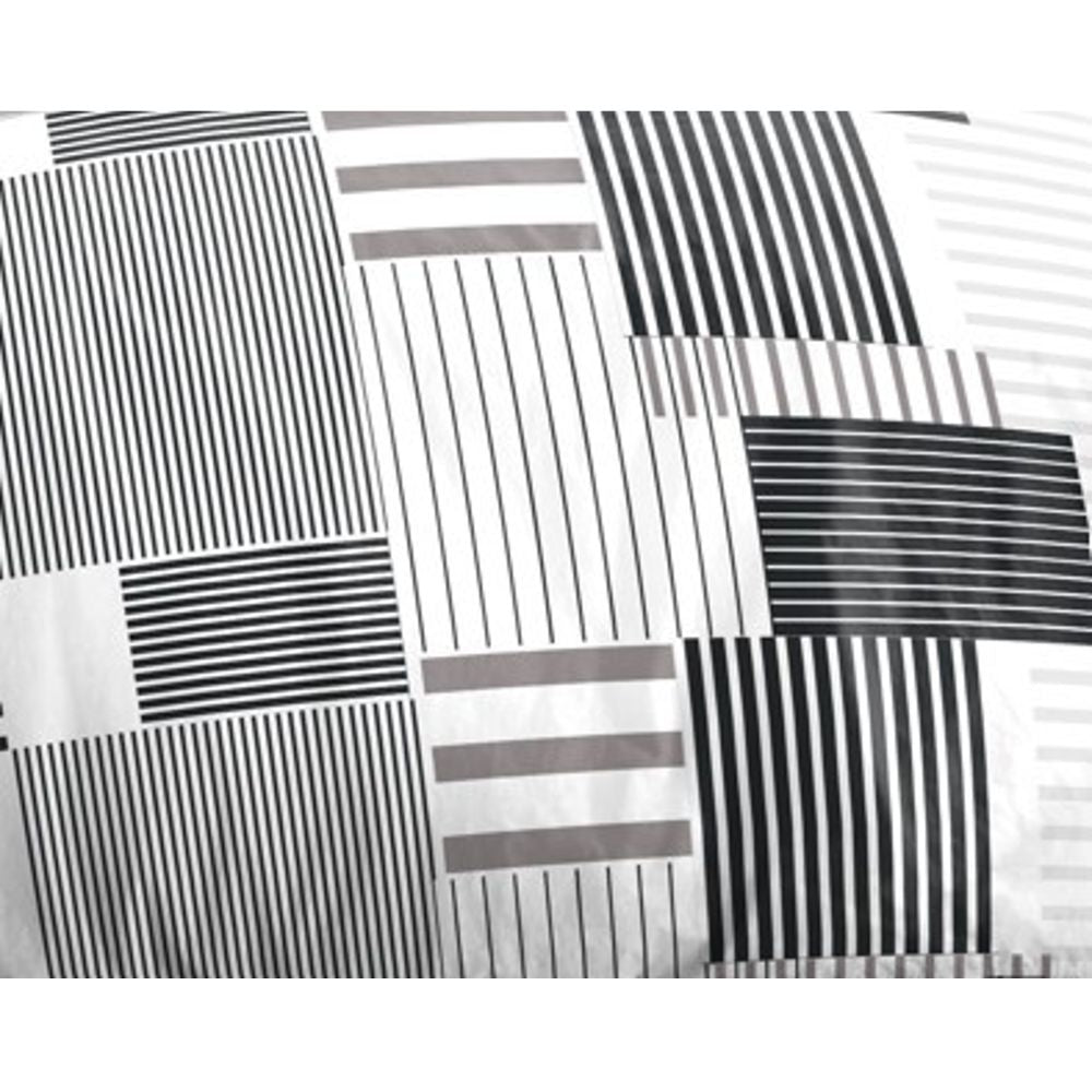 Parure de draps  4 pièces "Louna" drap housse 160  Aby Gris