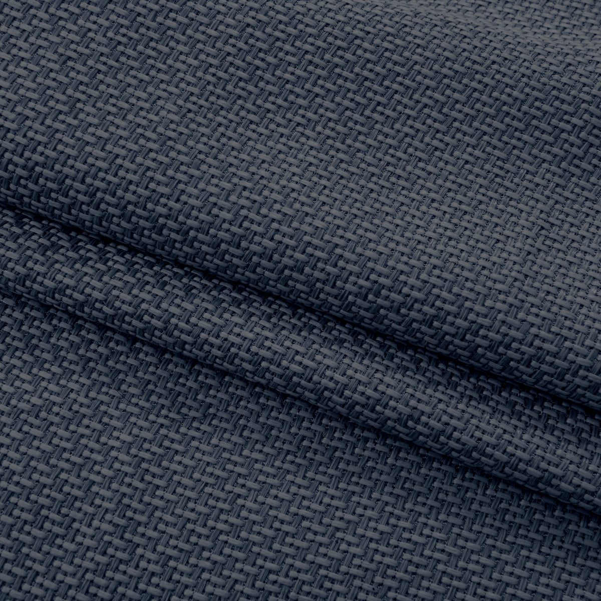 Rideau d'ameublement + 8 oeillets 140 x 240 cm Polyester fils teints jacquard "Victoria"Bleu Nuit