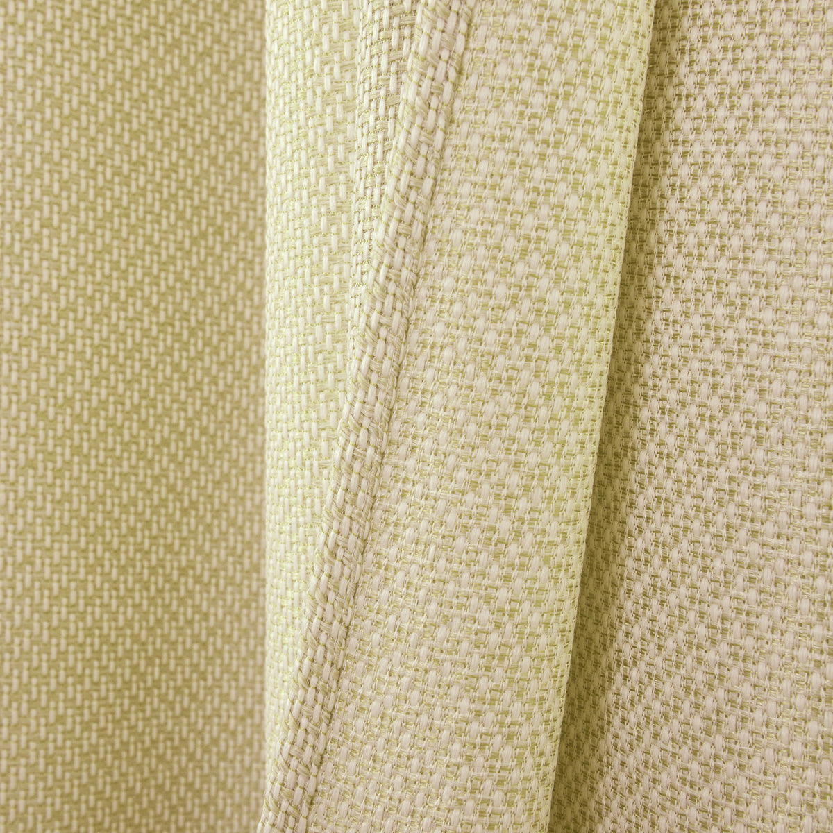 Rideau d'ameublement + 8 oeillets 140 x 240 cm Polyester fils teints jacquard "Victoria"Miel