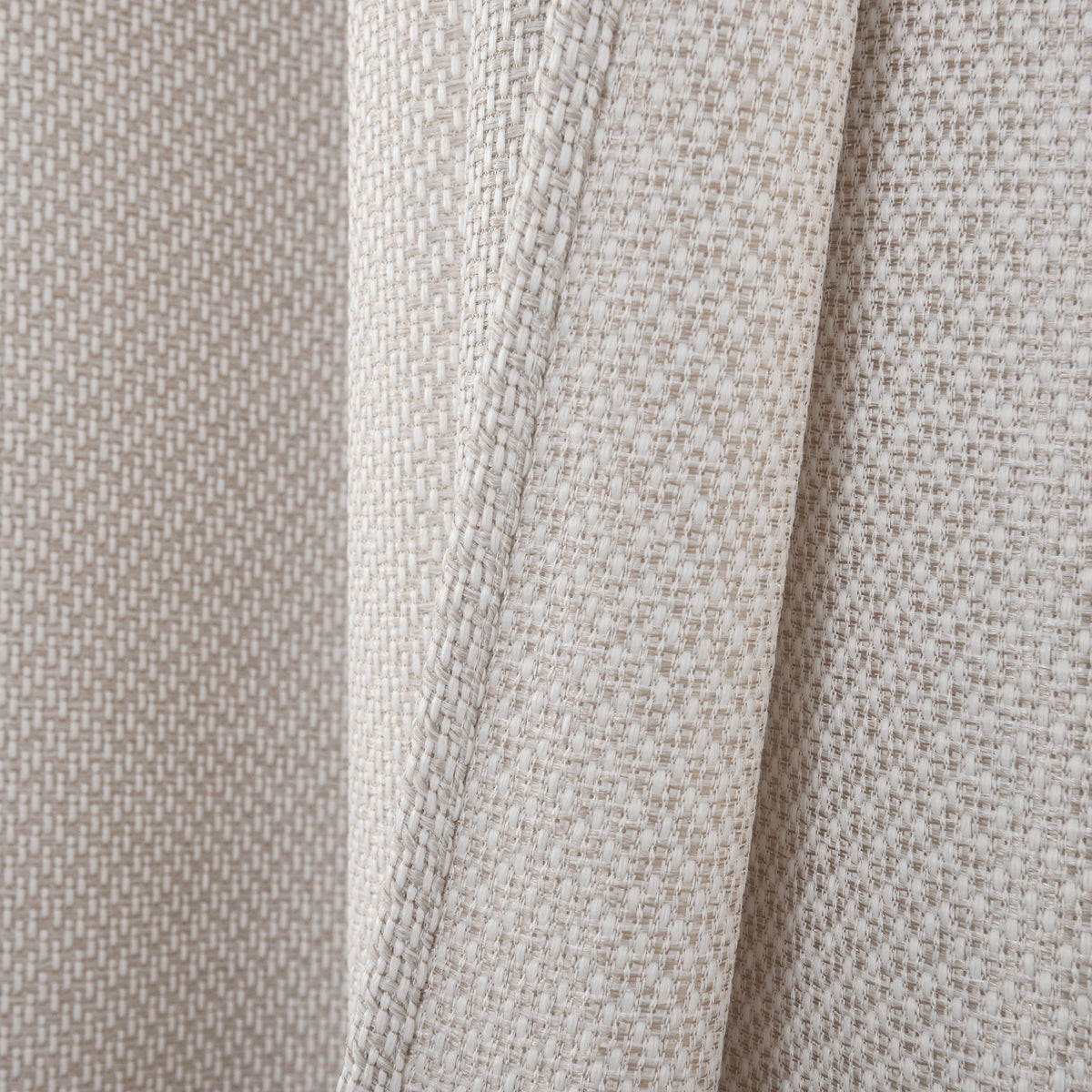 Rideau d'ameublement + 8 oeillets 140 x 240 cm Polyester fils teints jacquard "Victoria"Nuage