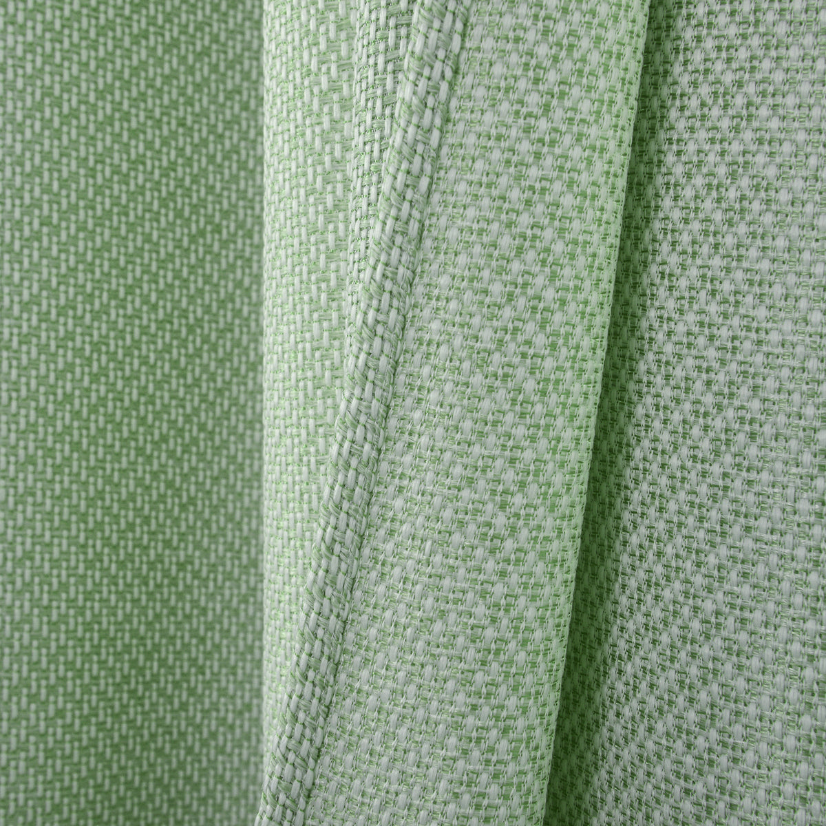 Rideau d'ameublement + 8 oeillets 140 x 240 cm Polyester fils teints jacquard "Victoria"Romarin