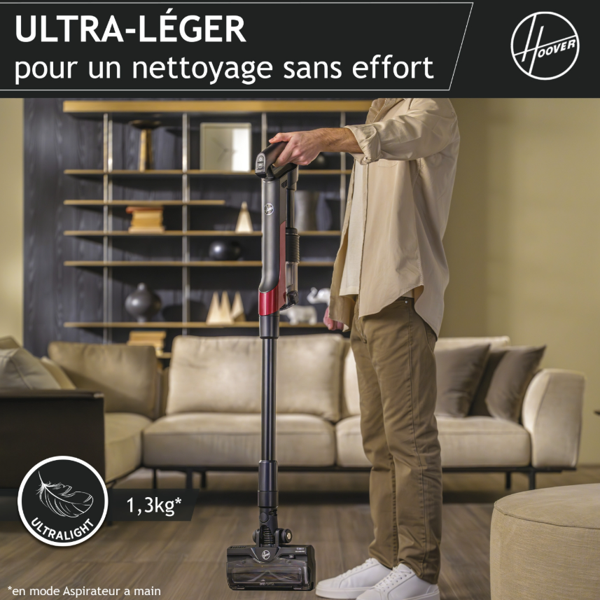 Aspirateur balai sans fil cyclonique 14.4V