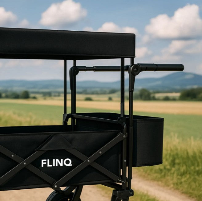 Chariot pliable tout terrain avec auvent 130 kg - 100 litres (Copie)