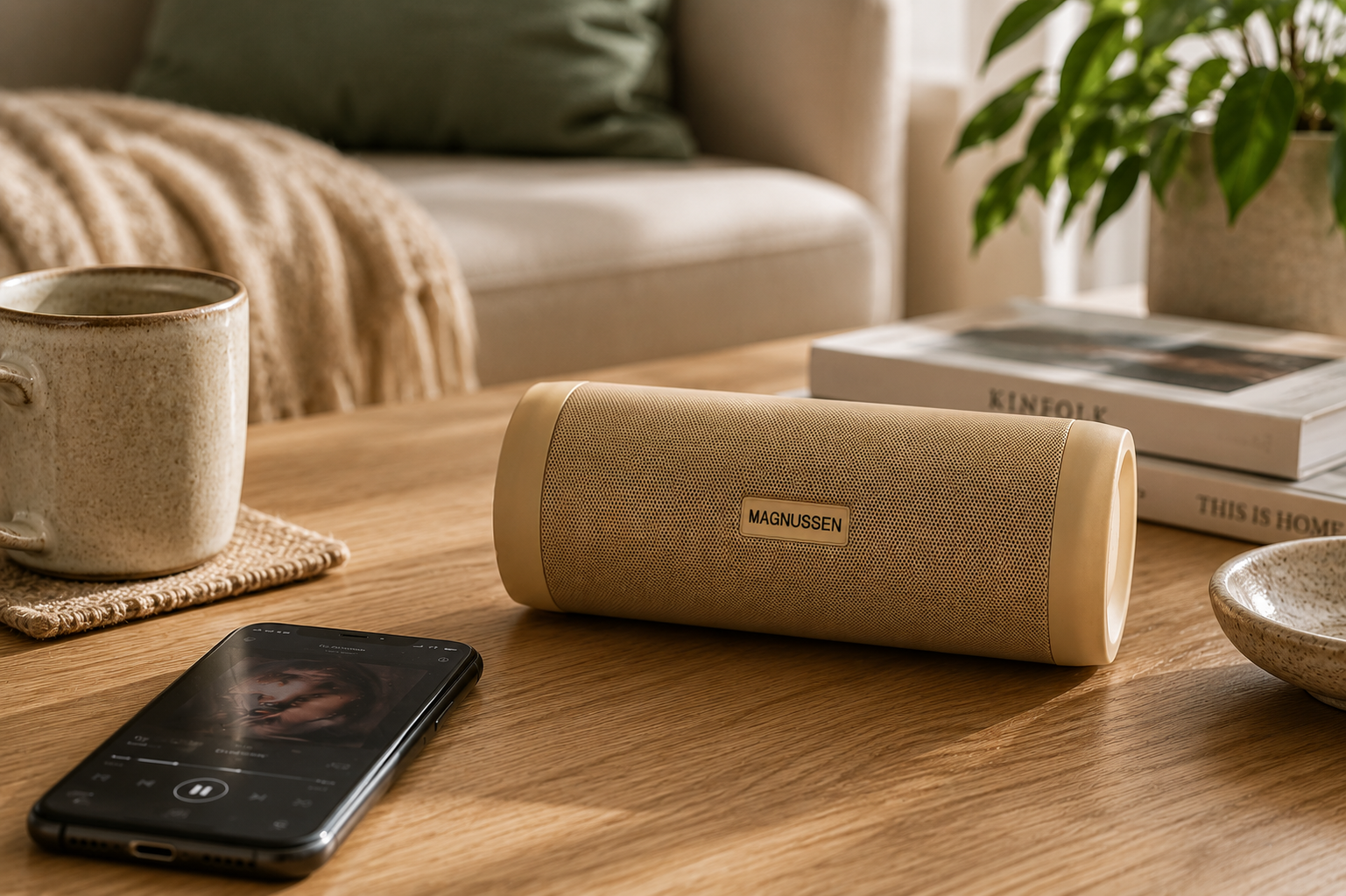 Enceinte Bluetooth S2 3 en 1 -  Or