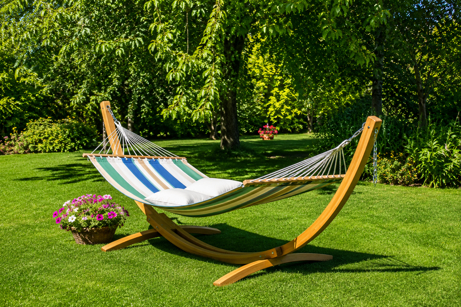 Hamac à barres Chillounge Single - La Siesta Green Bay